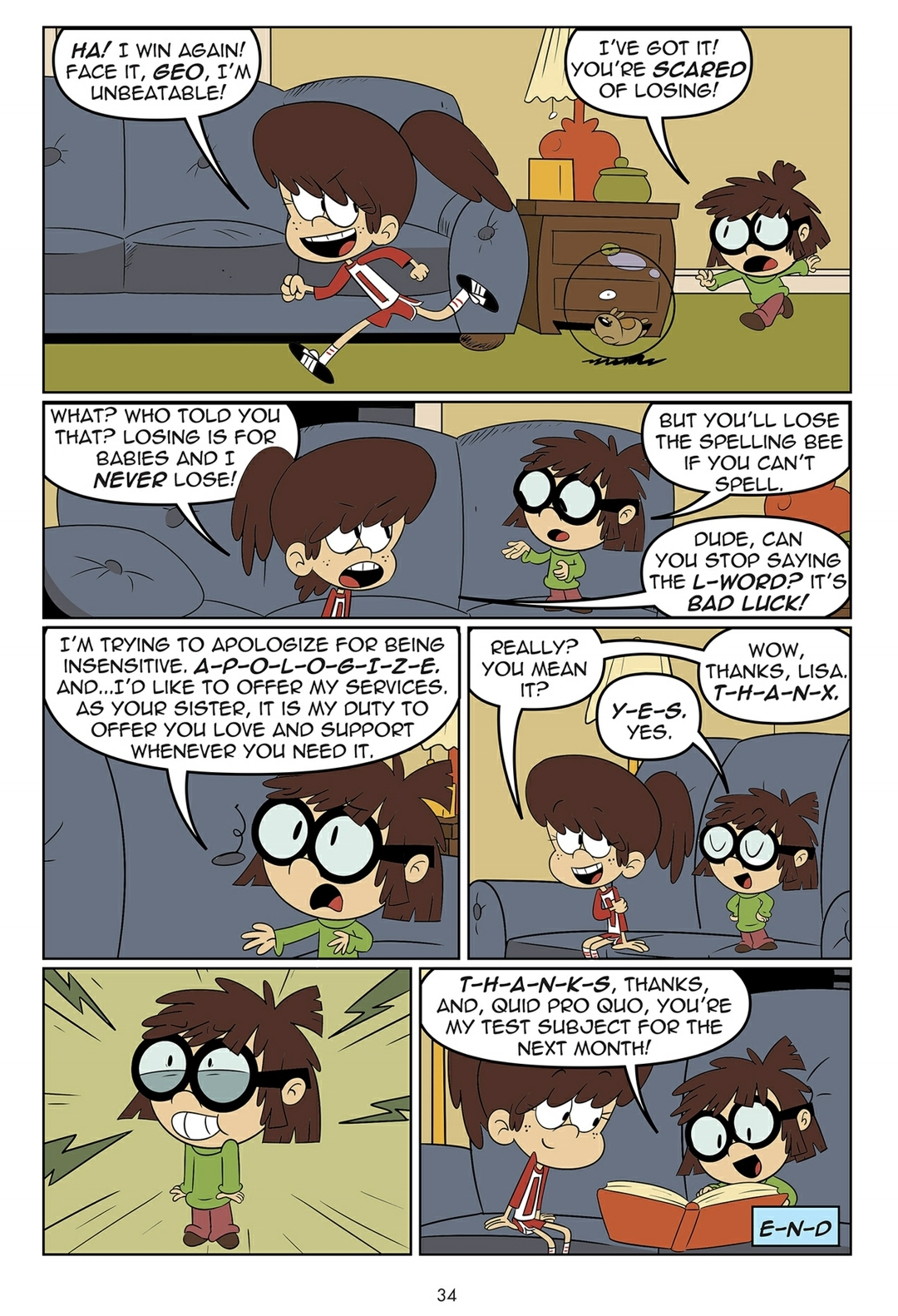 Read online The Loud House comic -  Issue #8 - 34