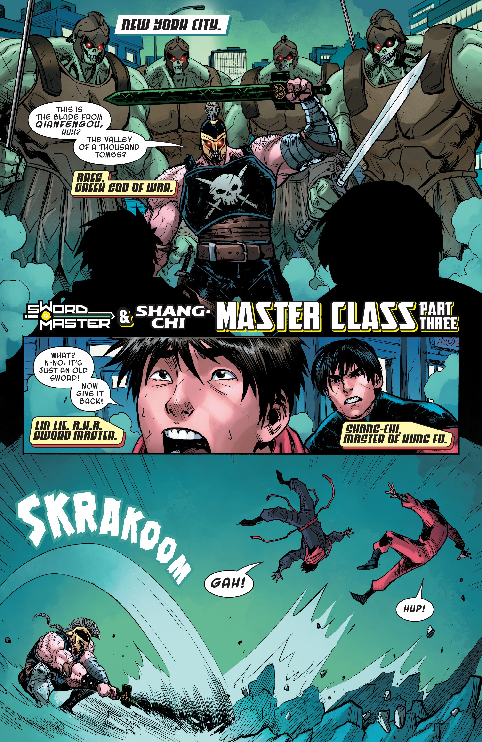 Read online Aero & Sword Master: Origins And Odysseys comic -  Issue # TPB - 87