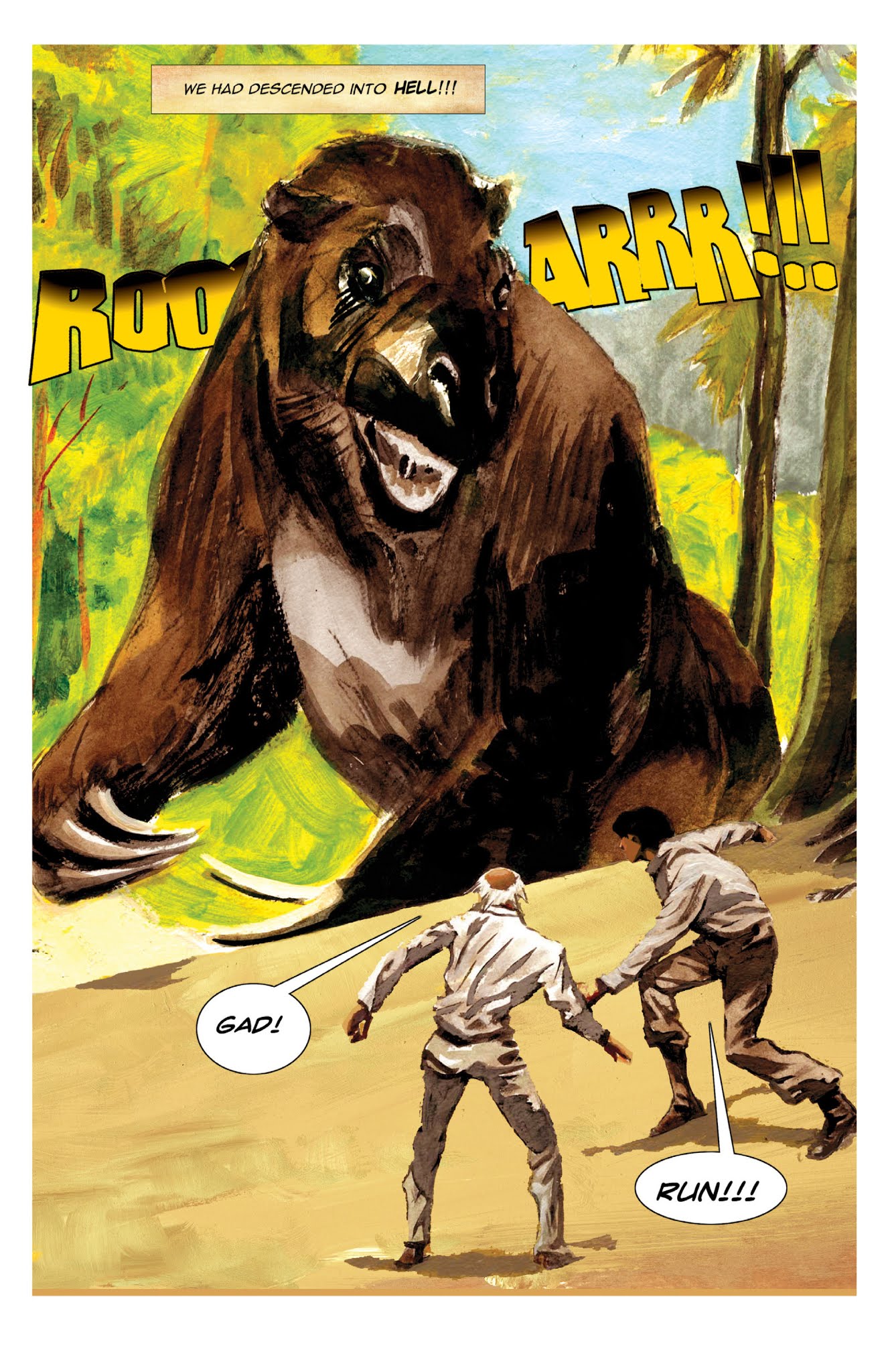 Read online Edgar Rice Burroughs' At the Earth's Core comic -  Issue # TPB - 21