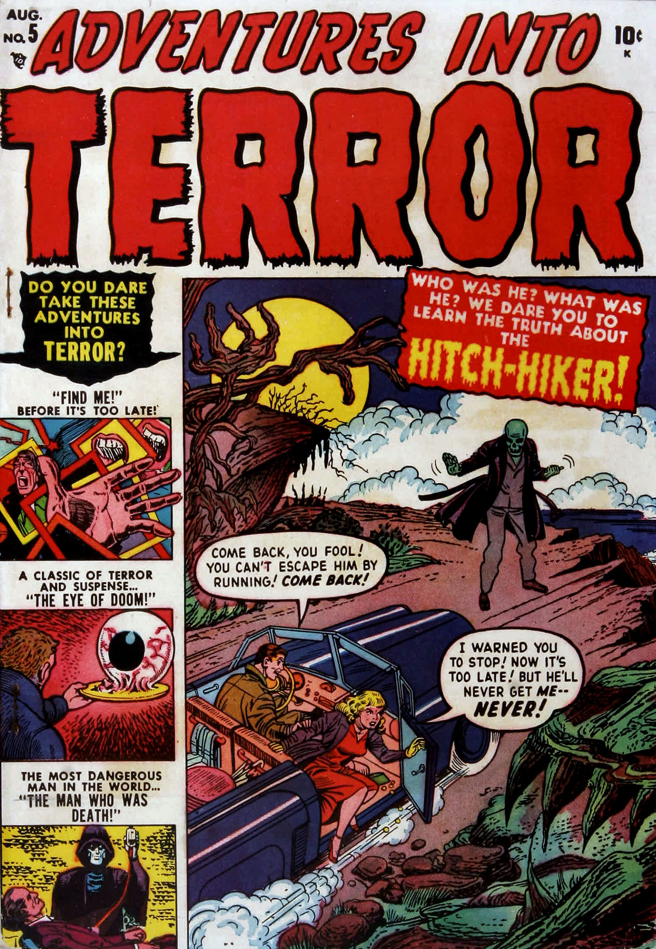 Read online Adventures into Terror comic -  Issue #5 - 1