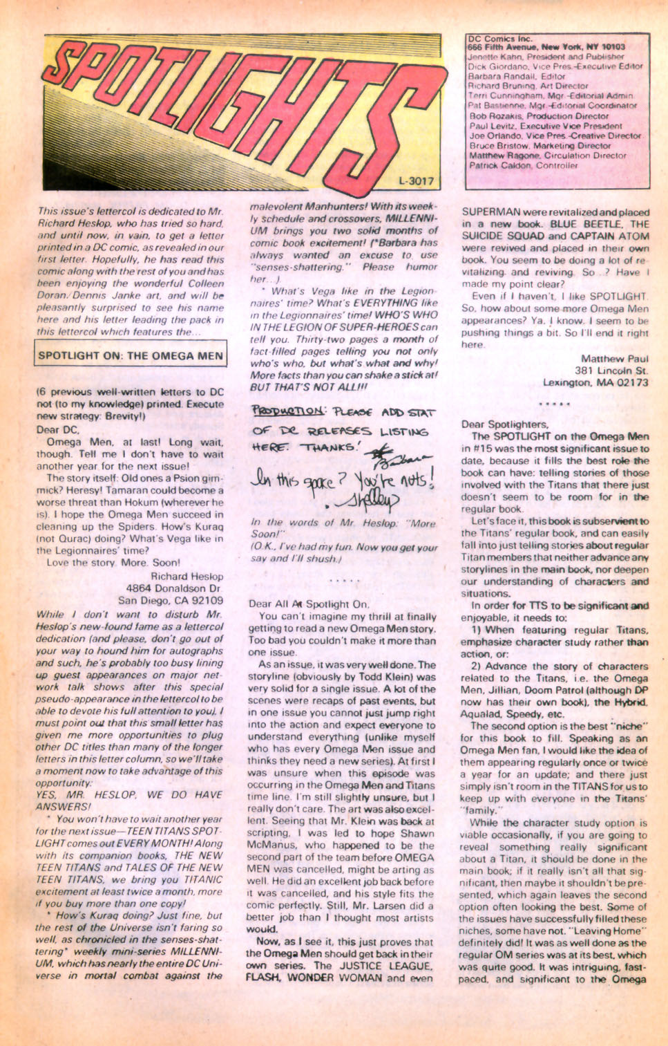 Read online Teen Titans Spotlight comic -  Issue #19 - 24