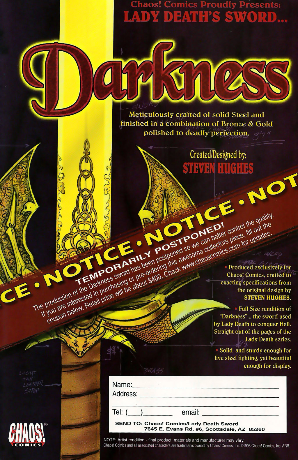 Read online Pandemonium (1998) comic -  Issue # Full - 25