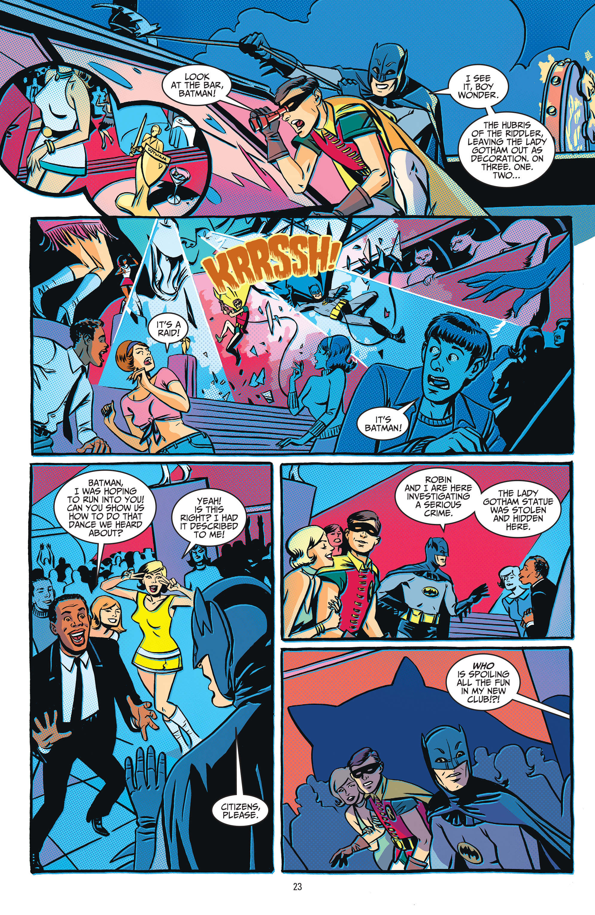 Read online Batman '66 [II] comic -  Issue # TPB 1 (Part 1) - 23