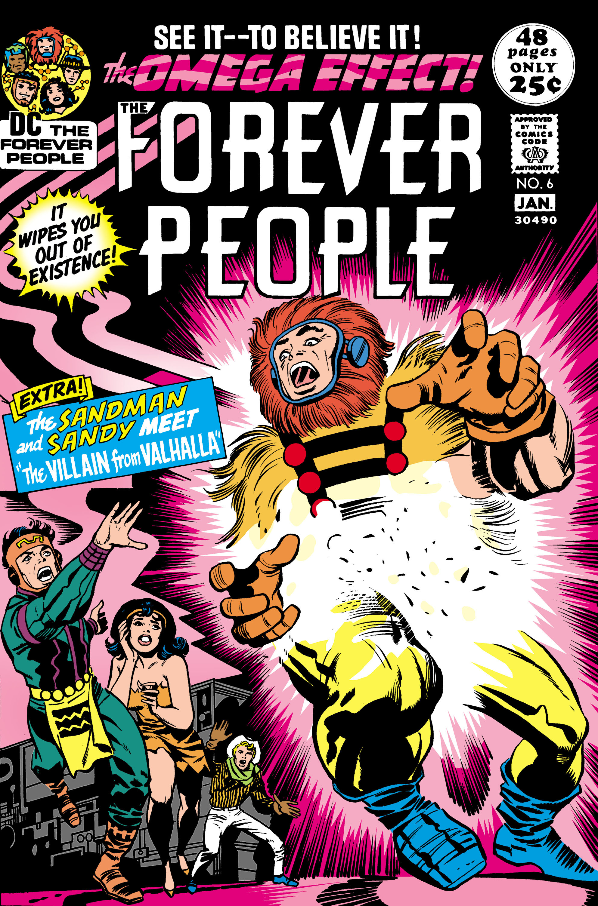 Read online The Forever People comic -  Issue #6 - 1