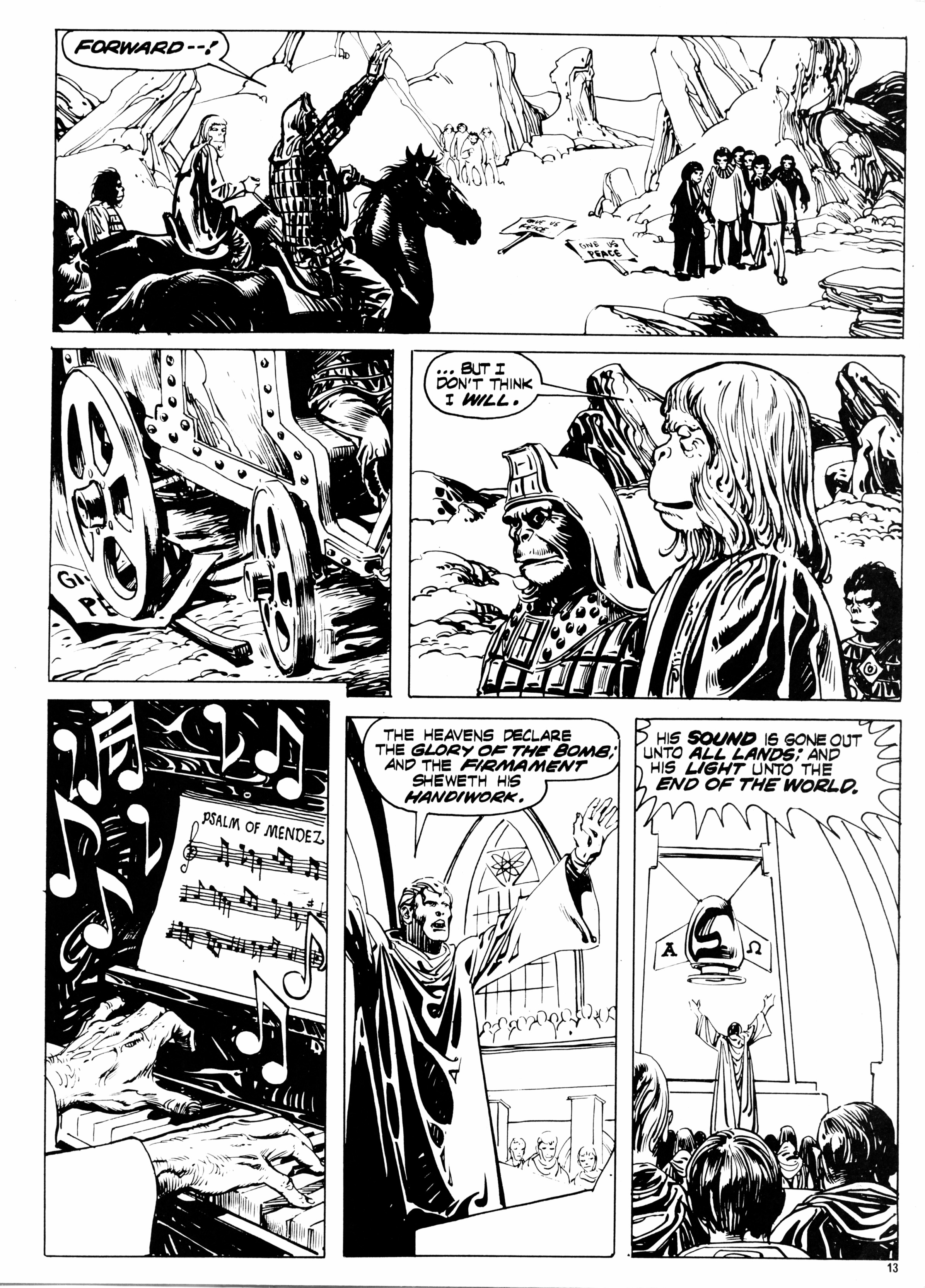 Read online Planet of the Apes (1974) comic -  Issue #42 - 13