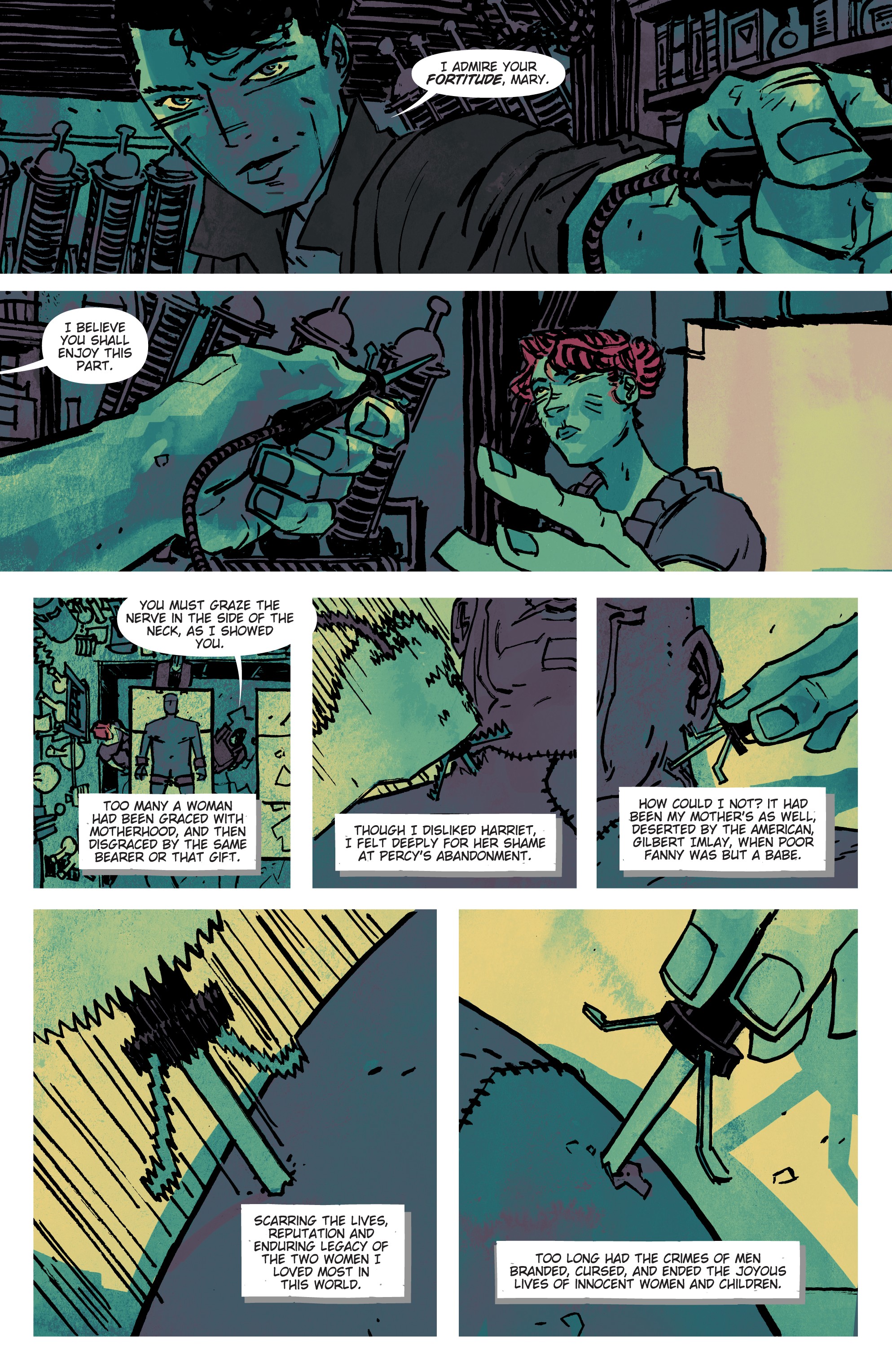 Read online Mary Shelley Monster Hunter comic -  Issue #3 - 8