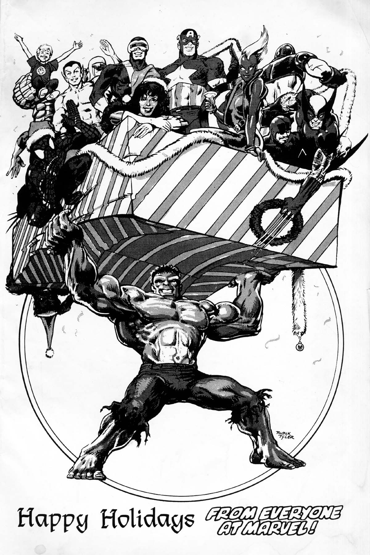 Read online Marvel Holiday Special (1991) comic -  Issue #1991 - 86