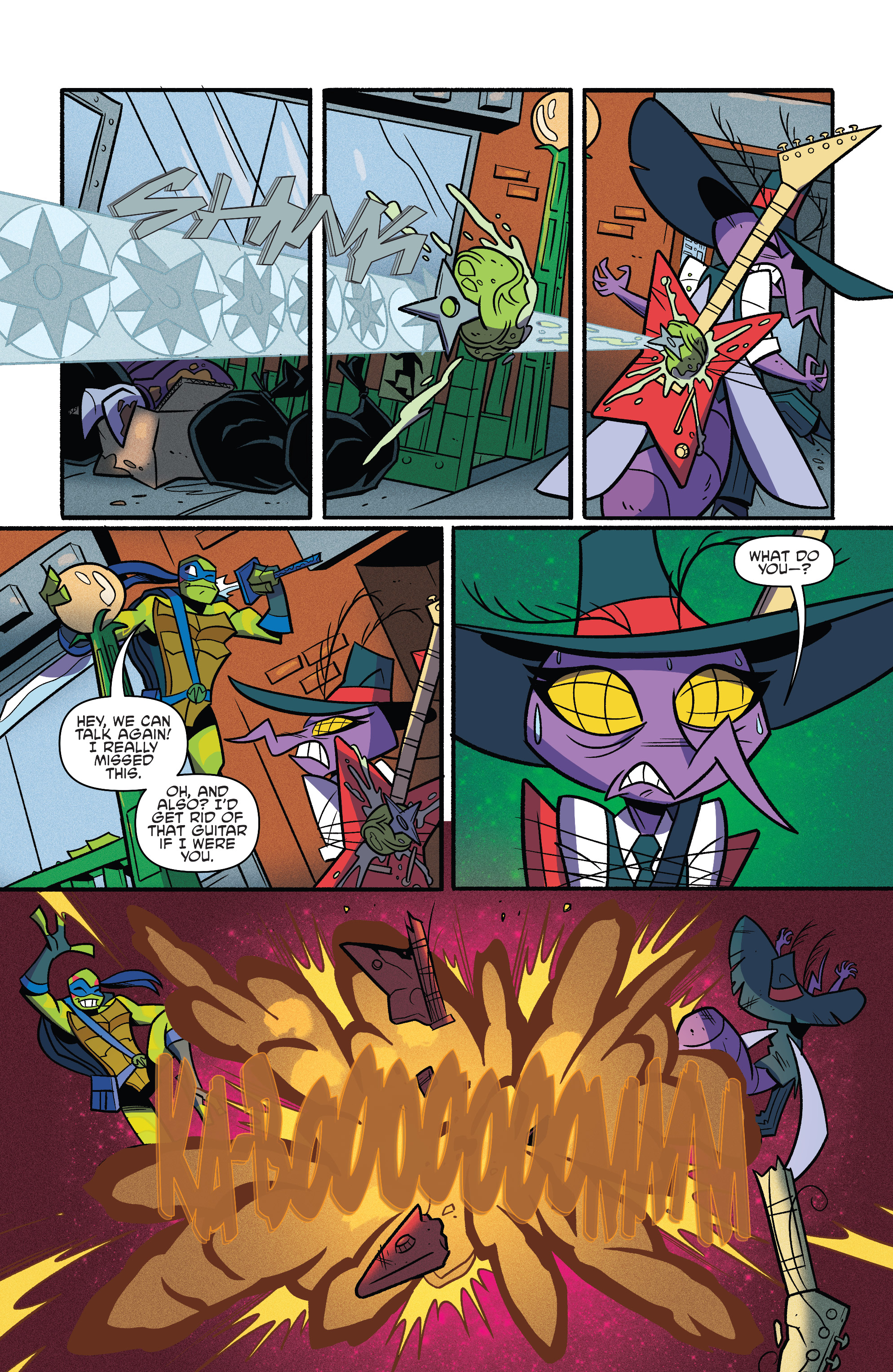 Read online Rise of the Teenage Mutant Ninja Turtles: Sound Off! comic -  Issue #3 - 13