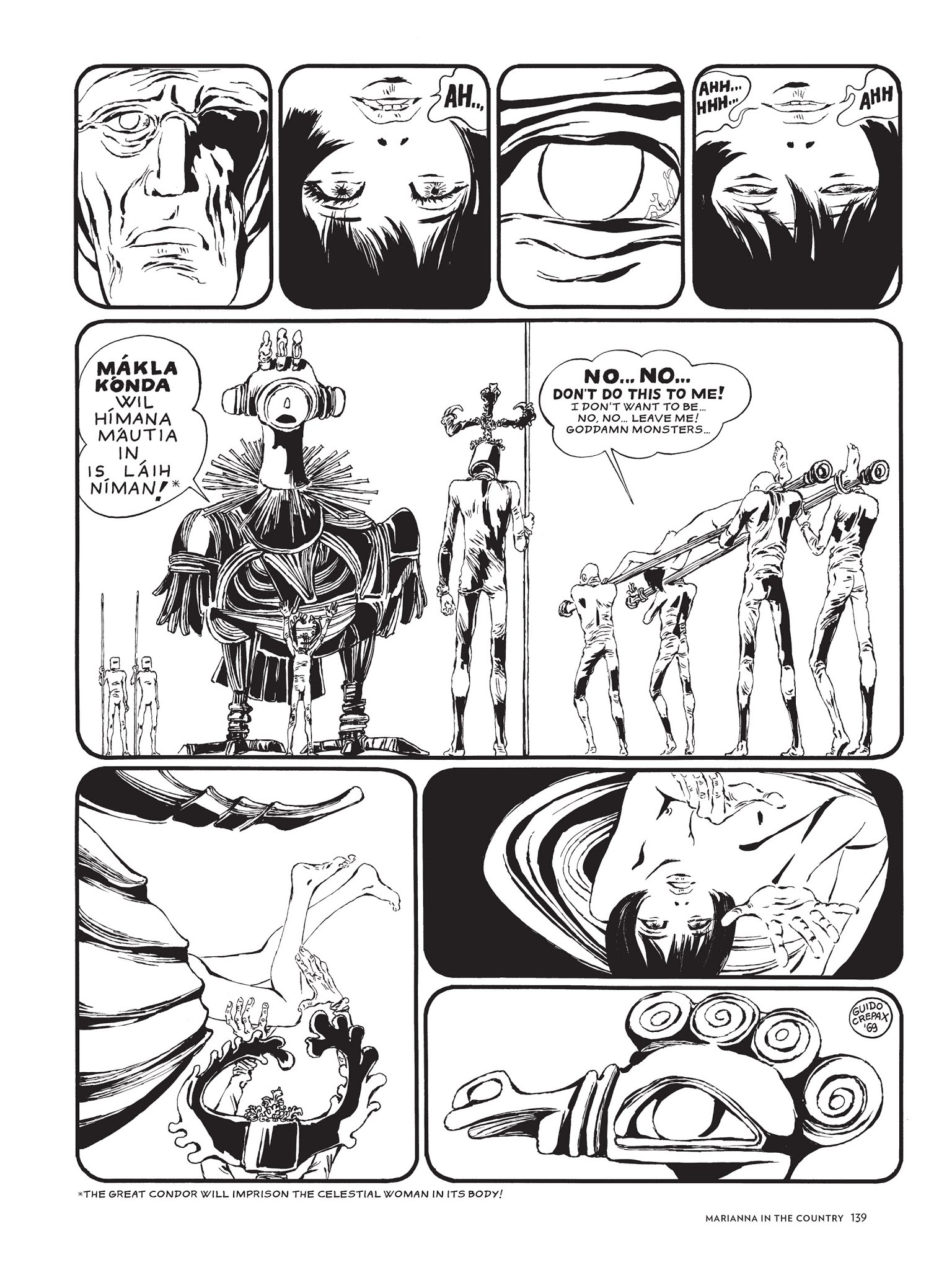 Read online The Complete Crepax comic -  Issue # TPB 2 - 132