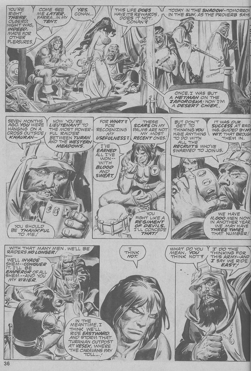 The Savage Sword Of Conan issue 5 - Page 36