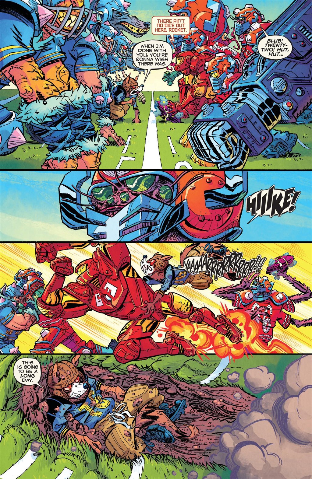 Read online Marvel-Verse: Rocket & Groot comic -  Issue # TPB - 91