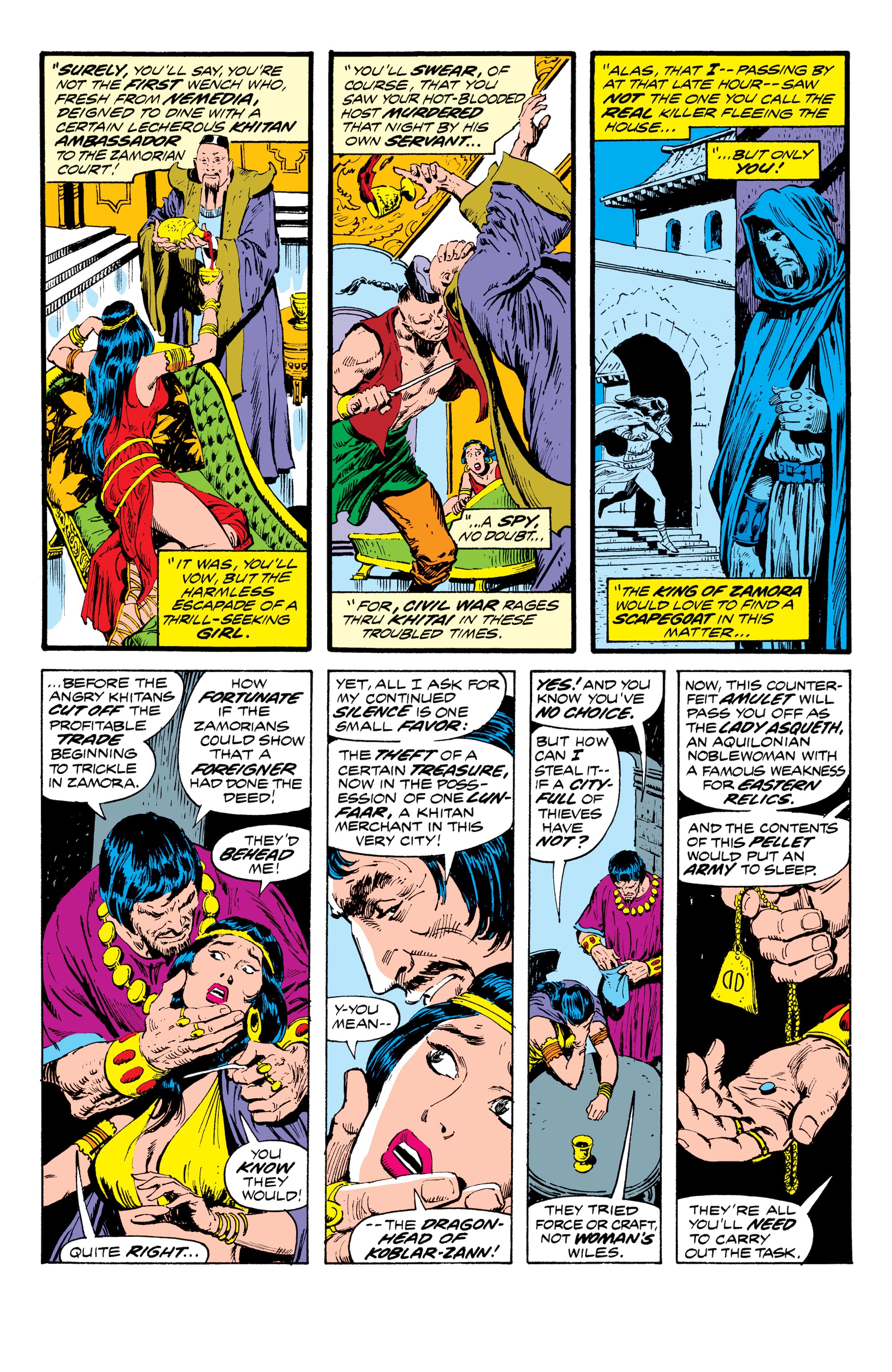 Read online Conan The Barbarian Epic Collection: The Original Marvel Years - The Curse Of The Golden Skull comic -  Issue # TPB (Part 3) - 103