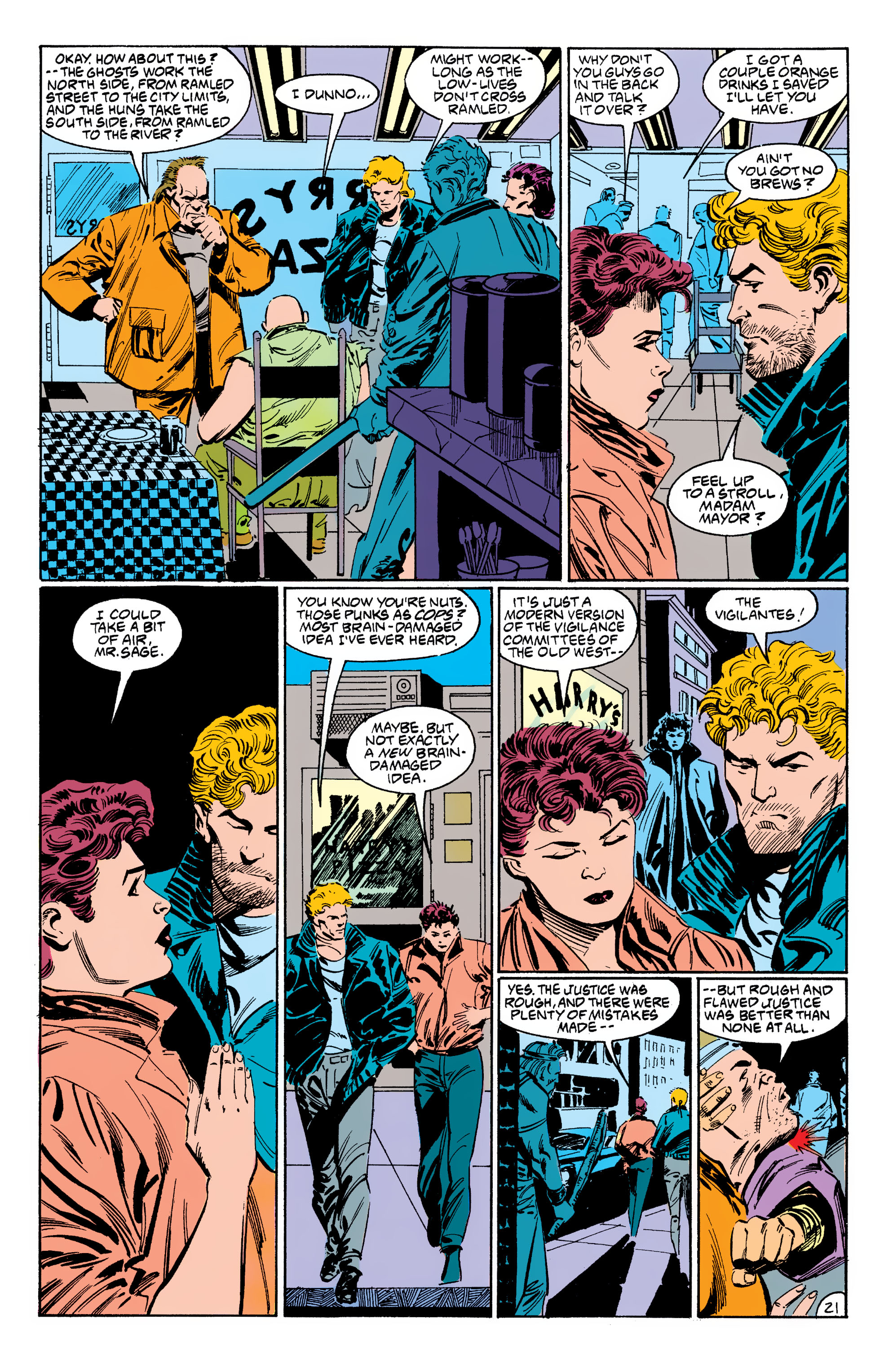 Read online The Question (1987) comic -  Issue #29 - 22