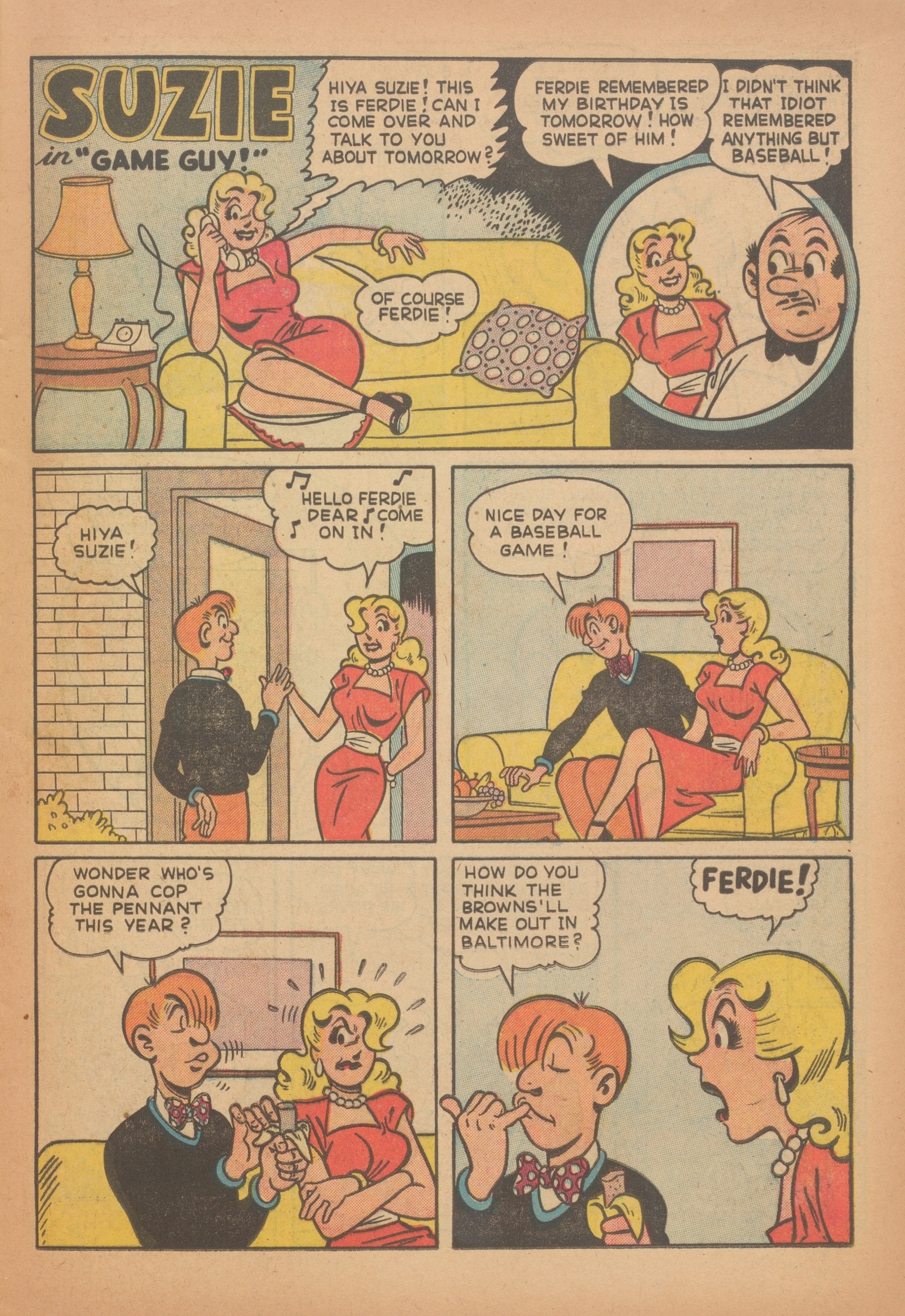 Read online Suzie Comics comic -  Issue #98 - 11