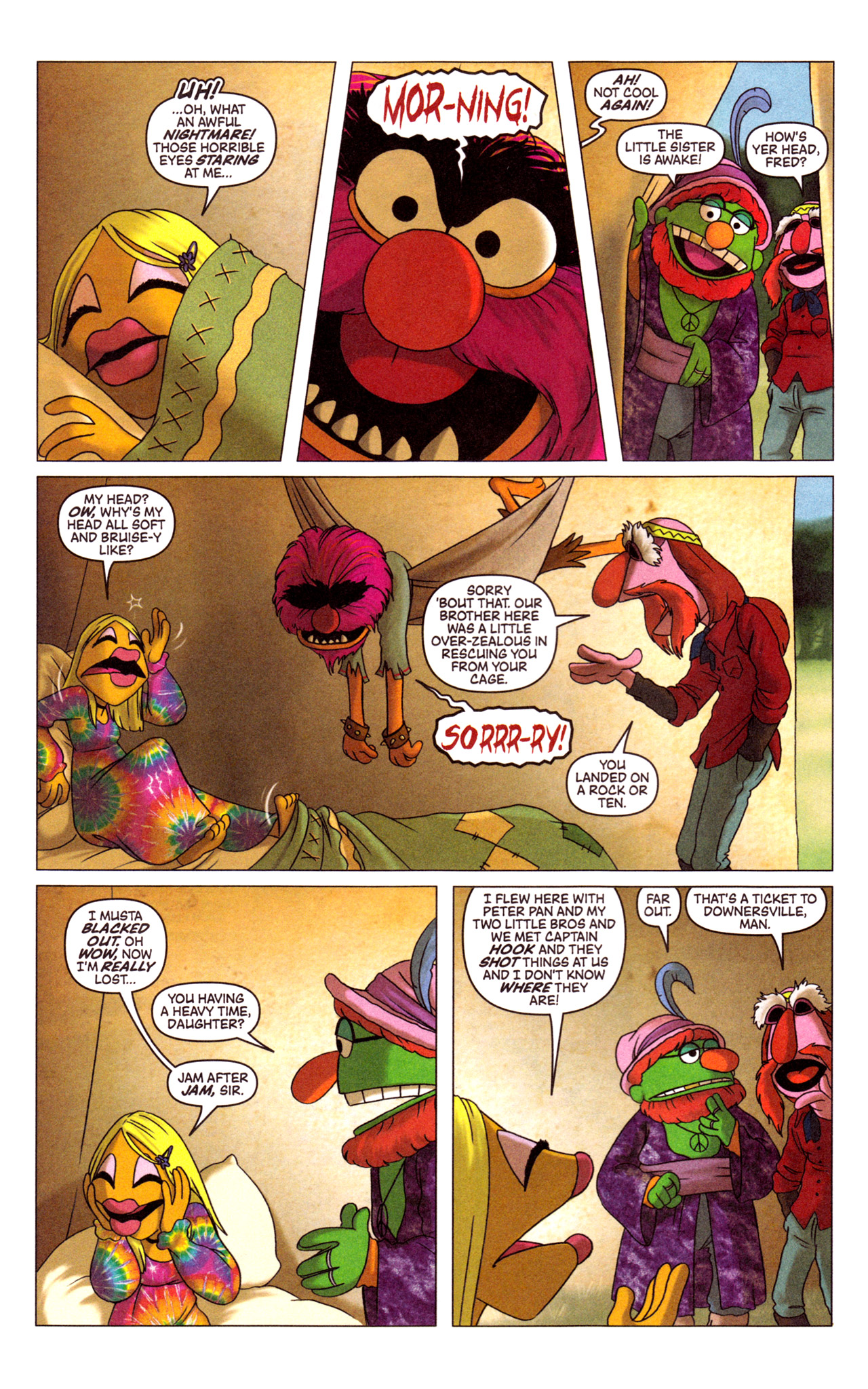 Read online Muppet Peter Pan comic -  Issue #3 - 4