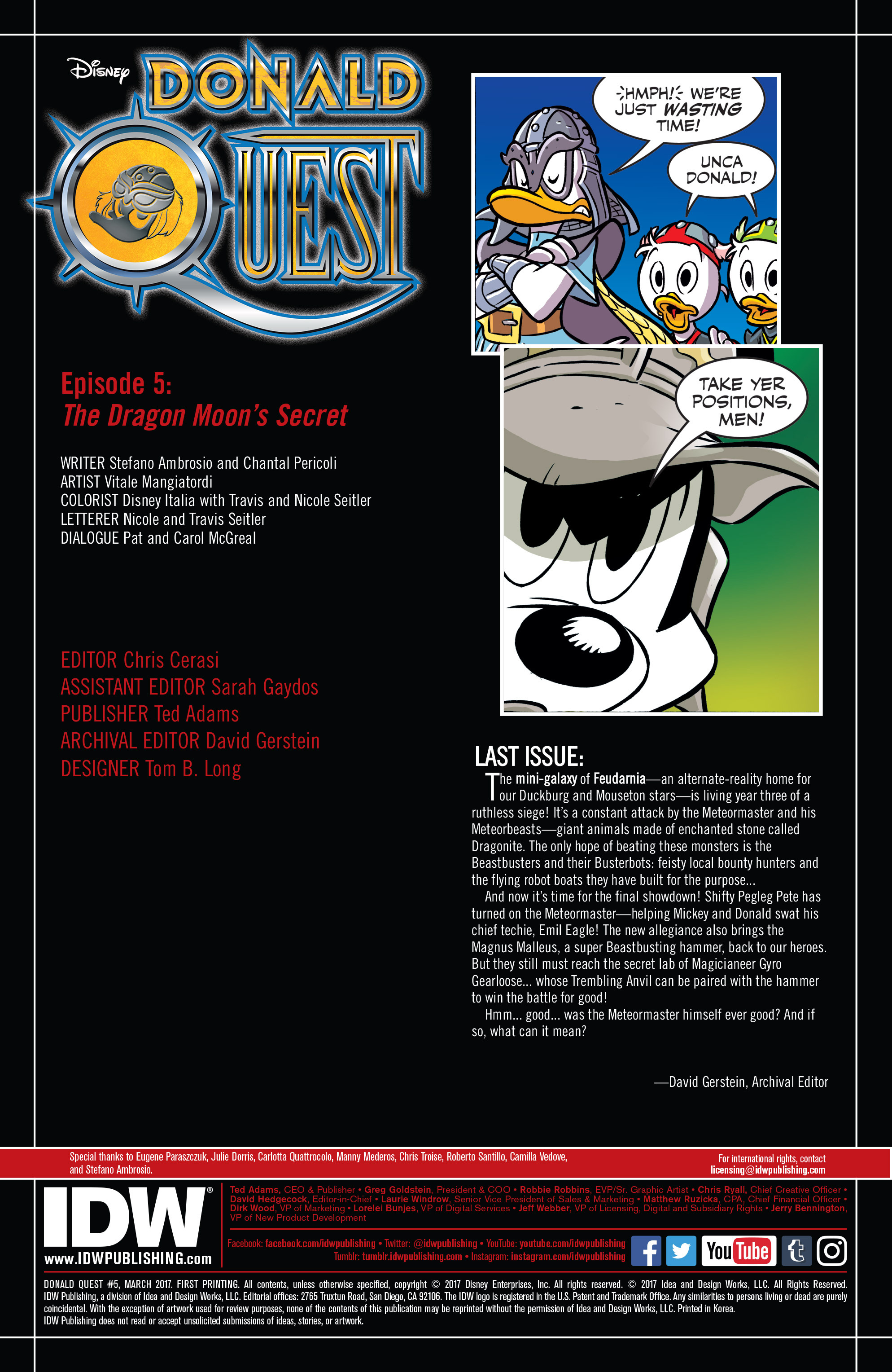 Read online Donald Quest comic -  Issue #5 - 2