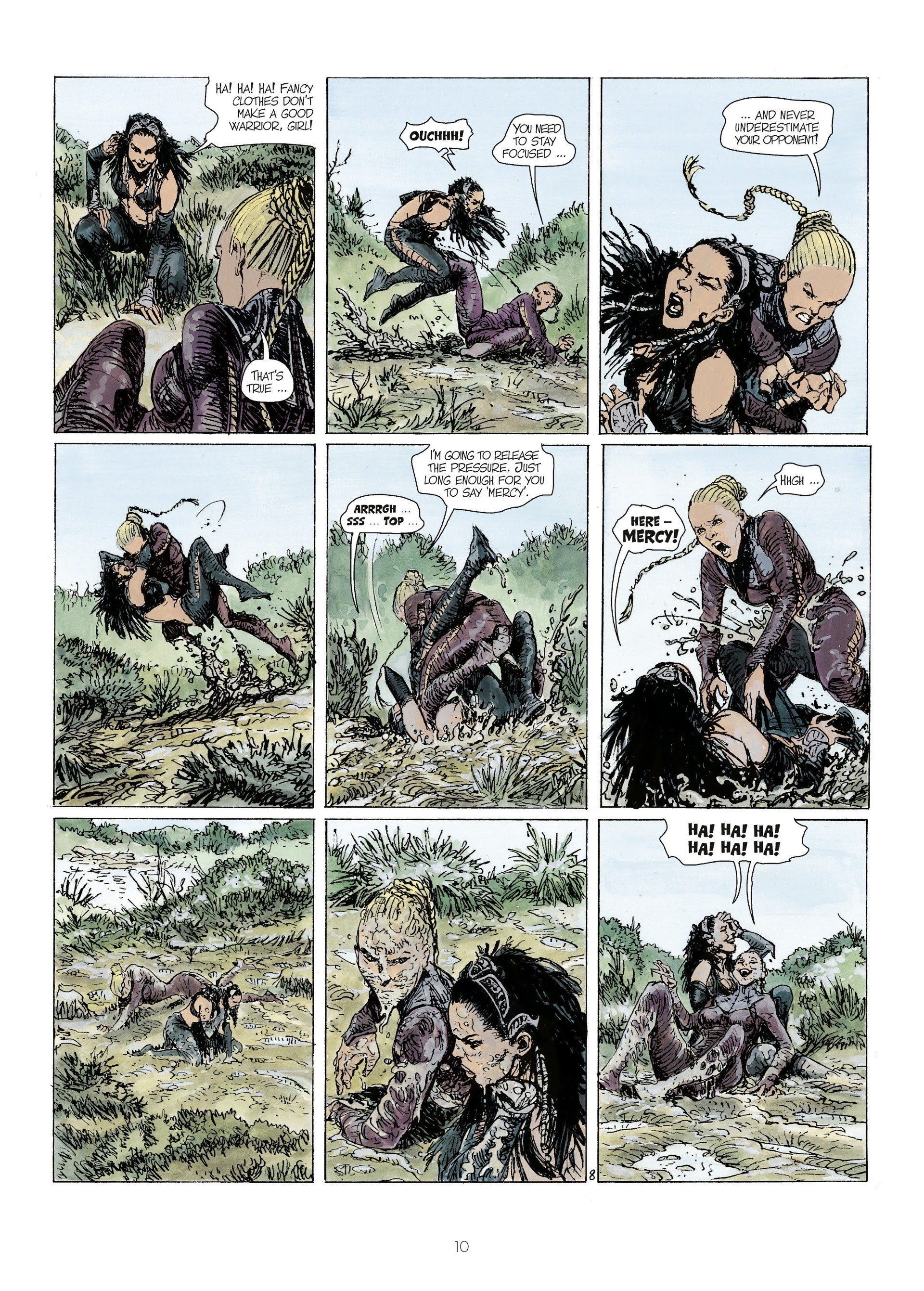 Read online The World of Thorgal: Kriss of Valnor: Worthy of a Queen comic -  Issue # Full - 12