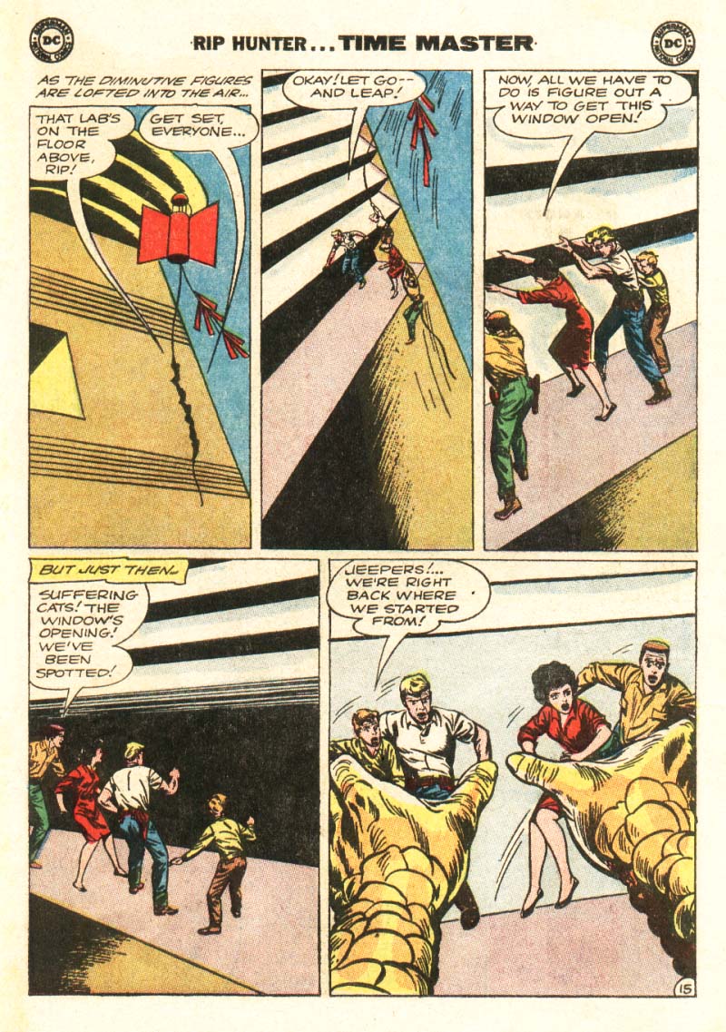 Read online Rip Hunter...Time Master comic -  Issue #15 - 18