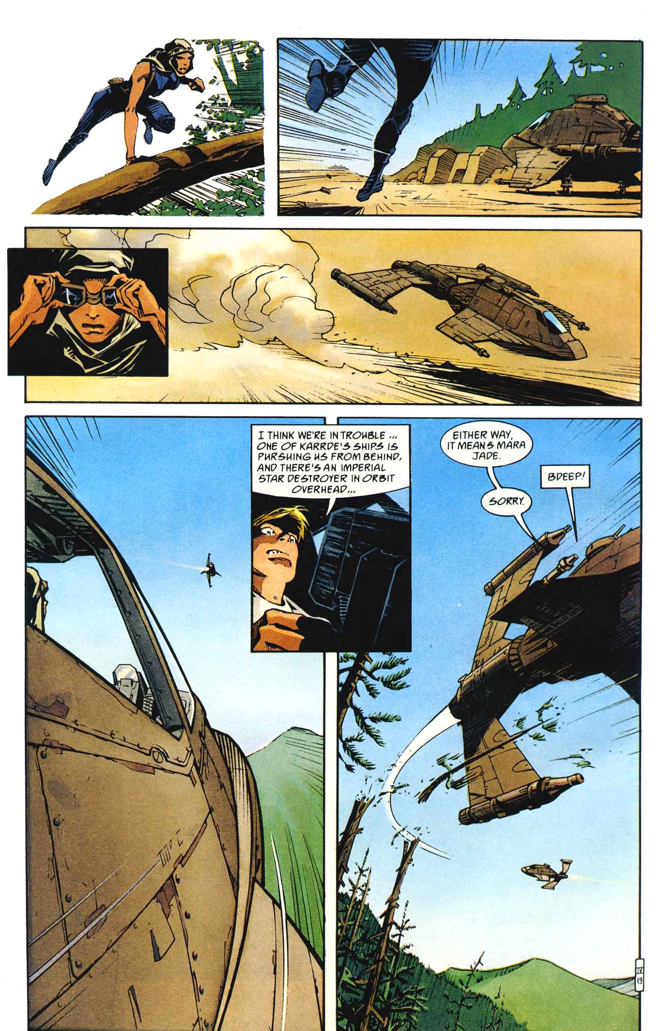 Read online Star Wars: Heir to the Empire comic -  Issue #4 - 21
