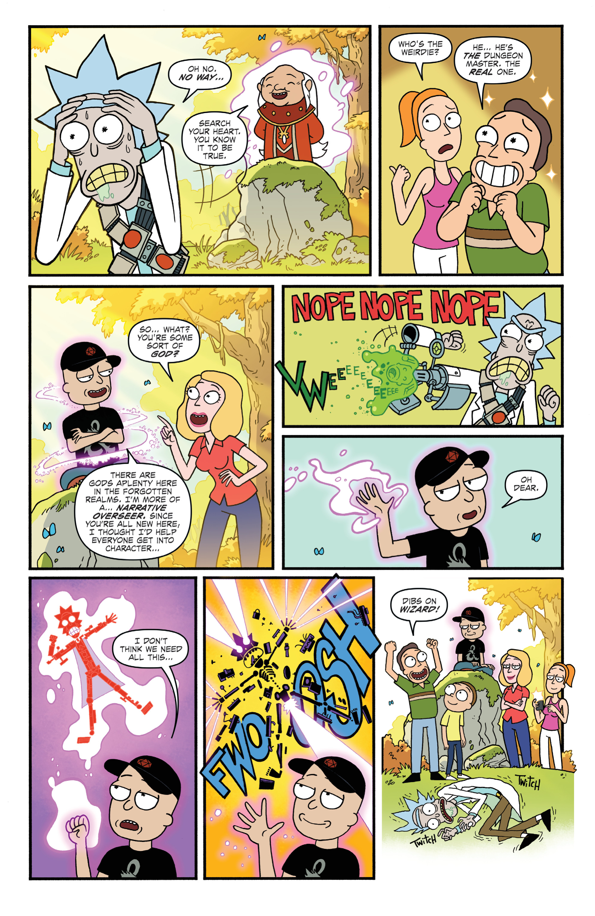 Read online Rick and Morty vs Dungeons & Dragons comic -  Issue # _TPB - 61