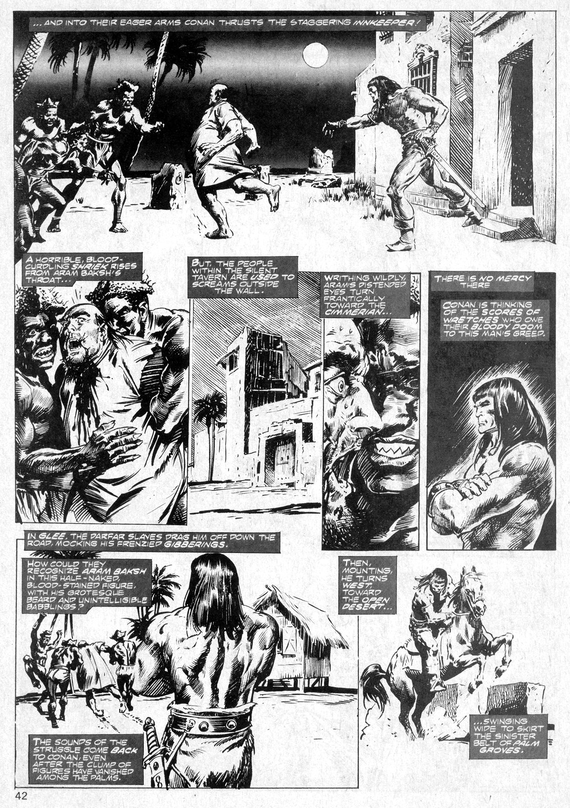 Read online The Savage Sword Of Conan comic -  Issue #14 - 42