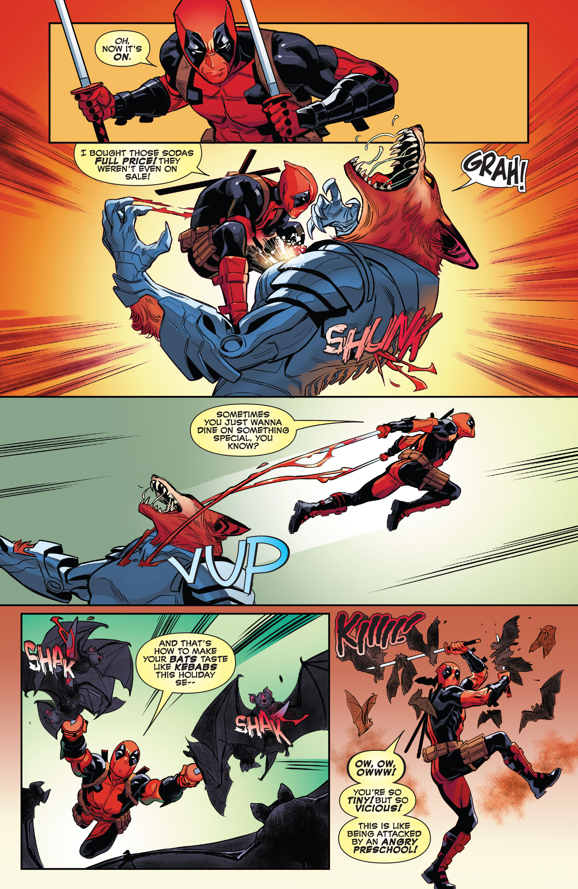 Read online Deadpool (2023) comic -  Issue #7 - 9