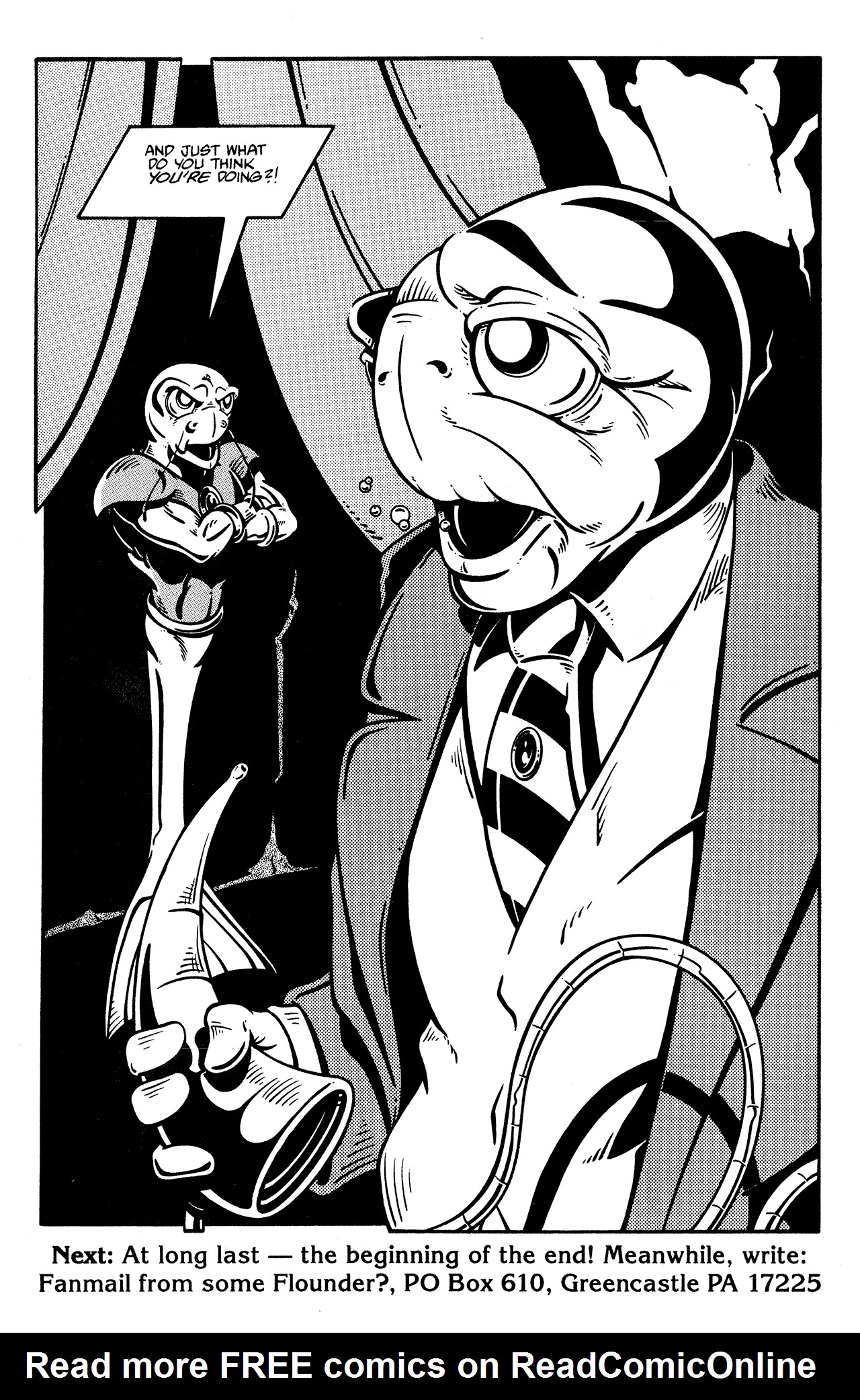 Read online The Fish Police comic -  Issue #24 - 26