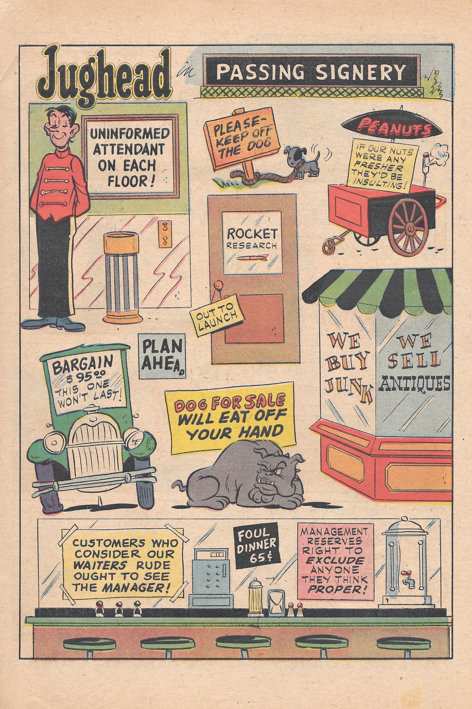 Read online Archie's Joke Book Magazine comic -  Issue #34 - 33