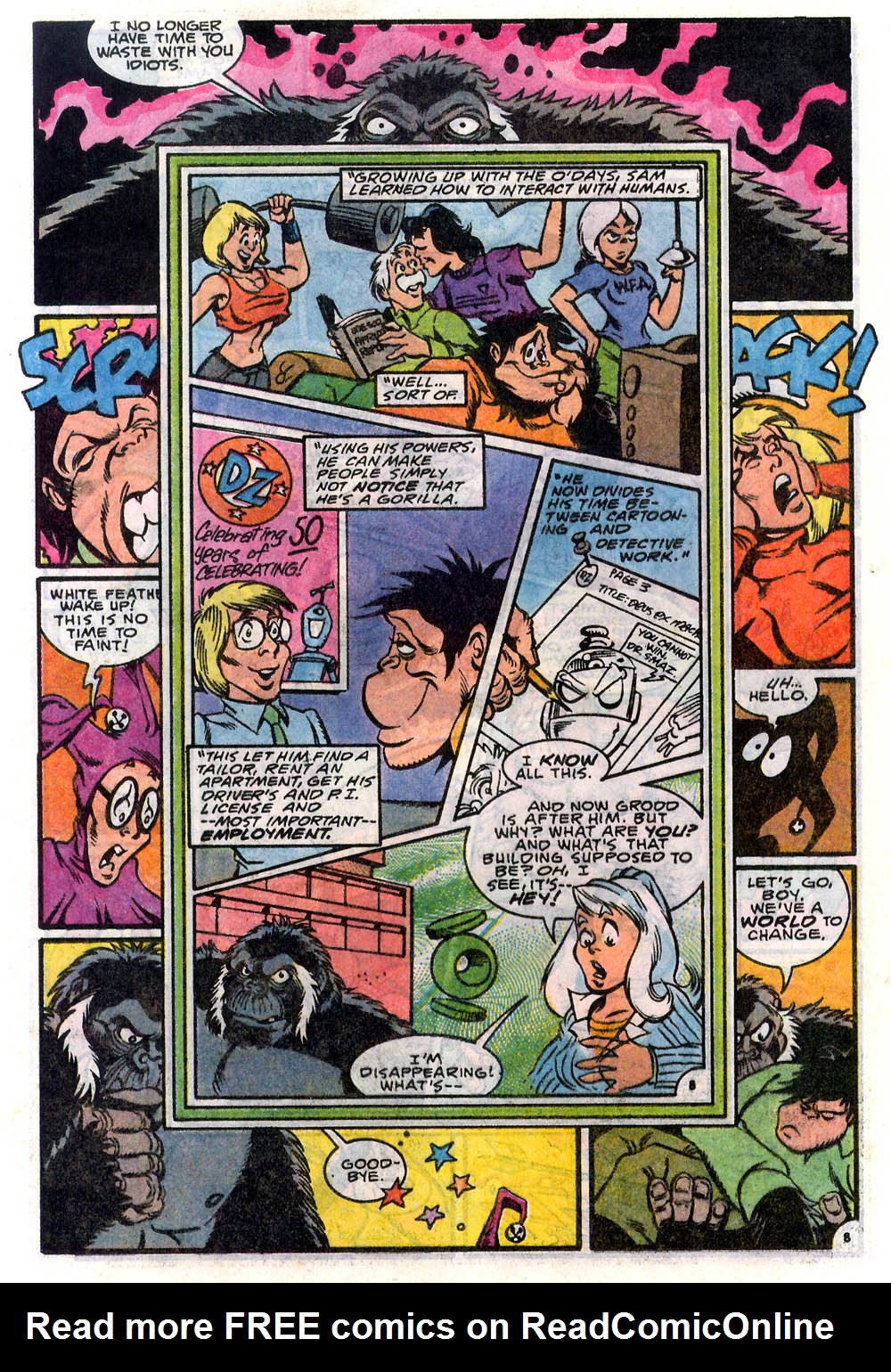 Read online Angel and the Ape (1991) comic -  Issue #3 - 9