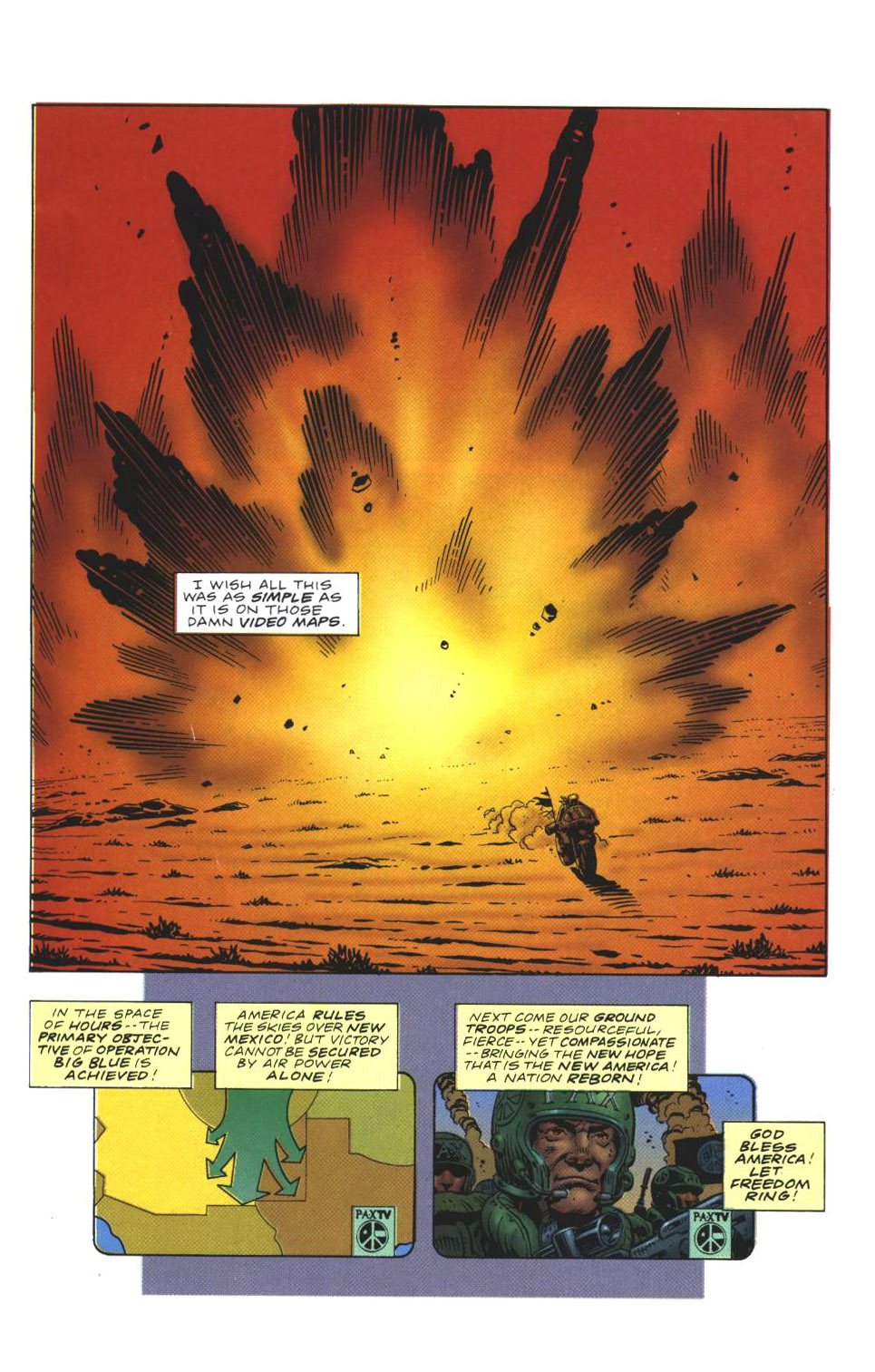 Read online Martha Washington Goes To War comic -  Issue # TPB - 13