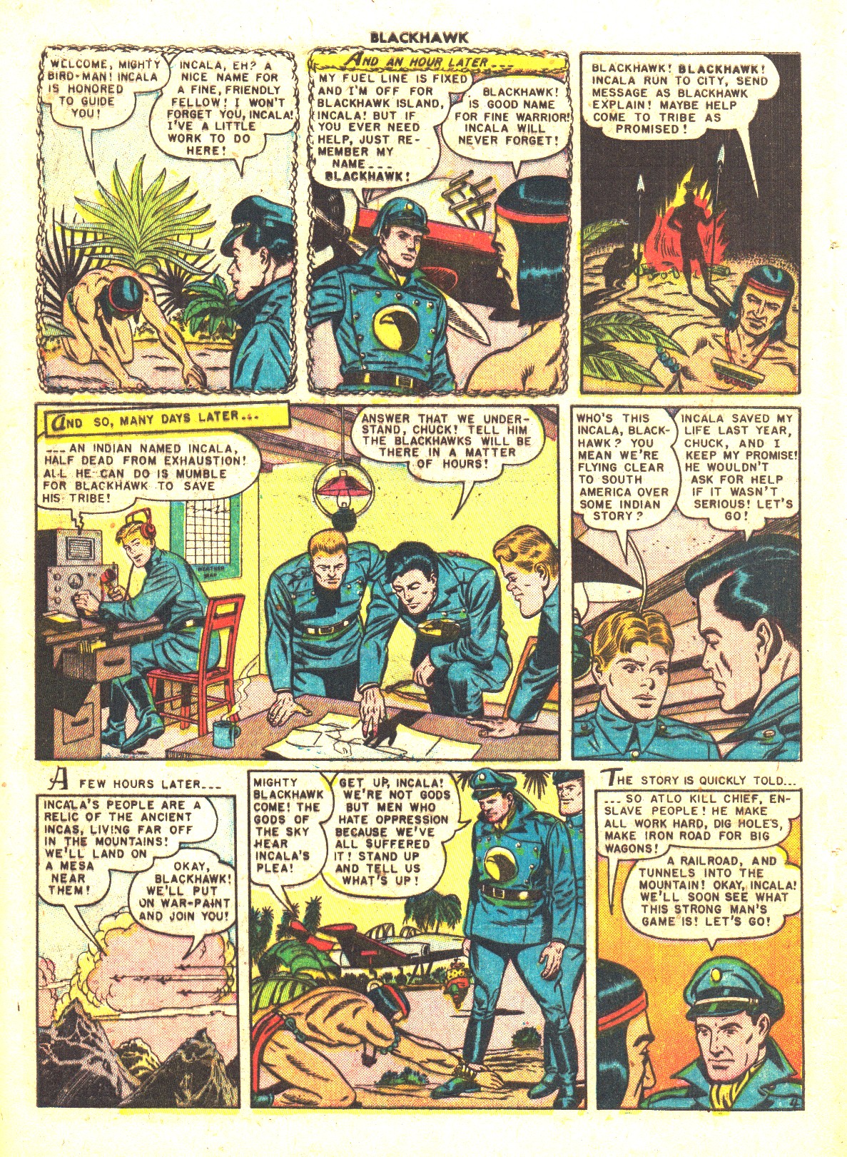 Read online Blackhawk (1957) comic -  Issue #35 - 6