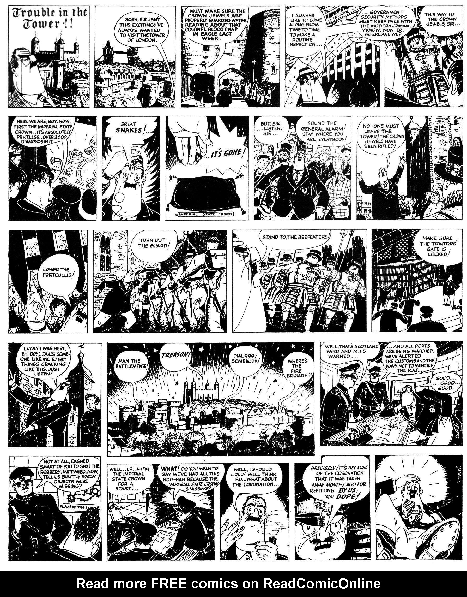 Read online Eagle Classics: Harris Tweed Extra Special Agent comic -  Issue # Full - 62