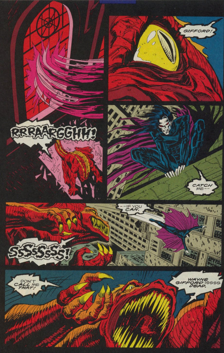 Read online Morbius: The Living Vampire (1992) comic -  Issue #6 - 11