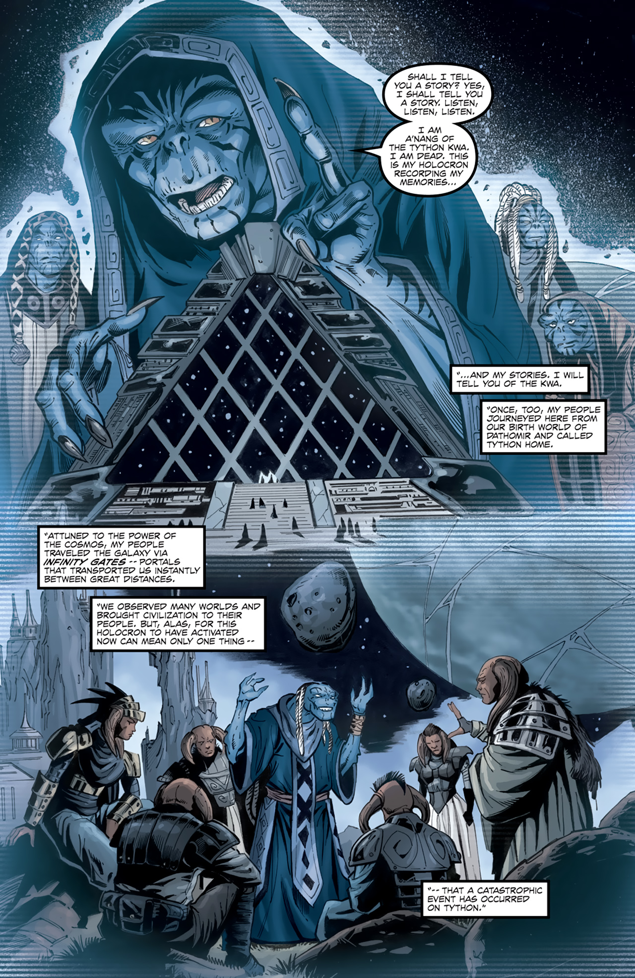 Read online Star Wars: Dawn of the Jedi - Prisoner of Bogan comic -  Issue #3 - 3