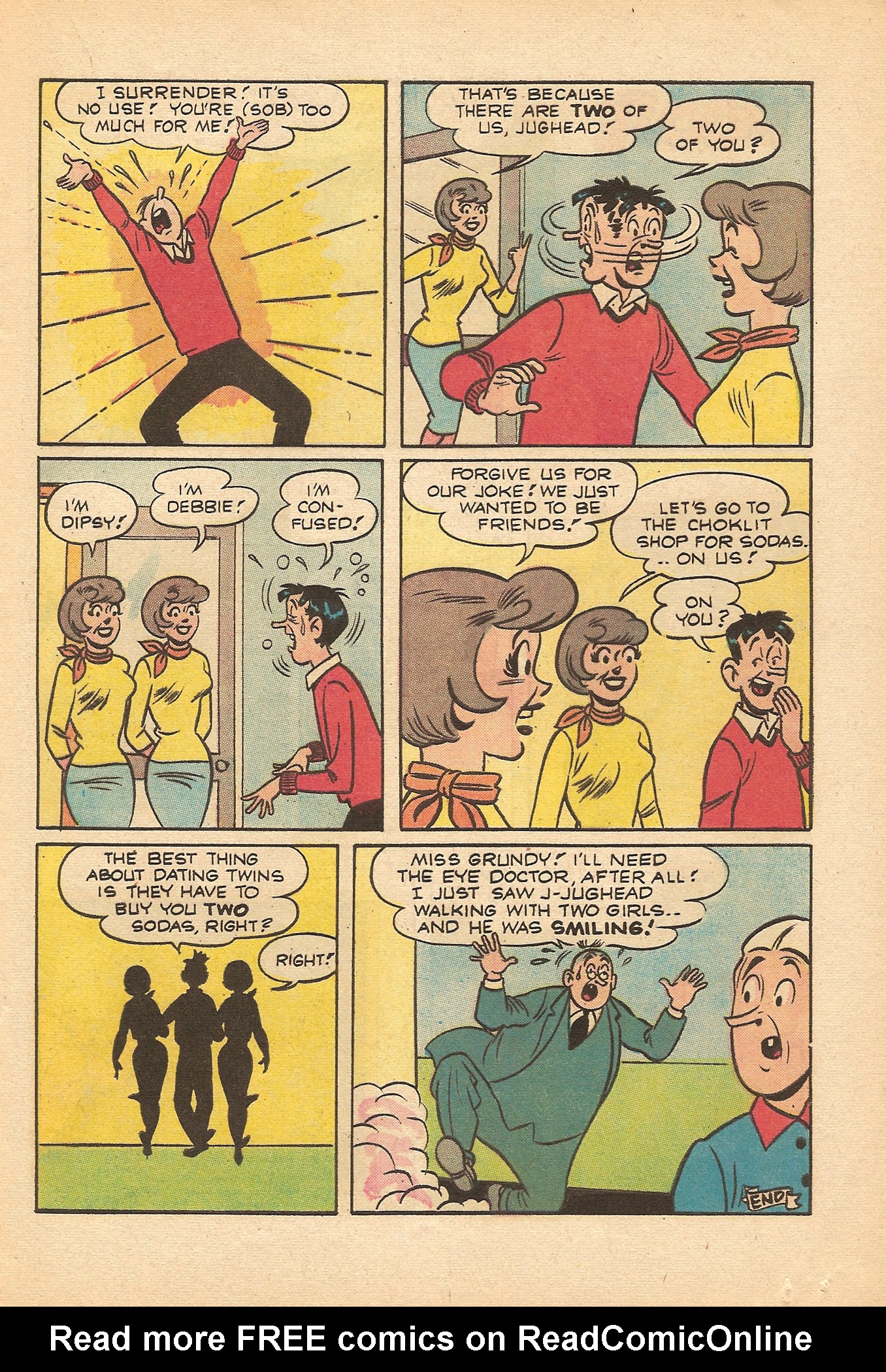 Read online Archie's Pal Jughead comic -  Issue #85 - 17
