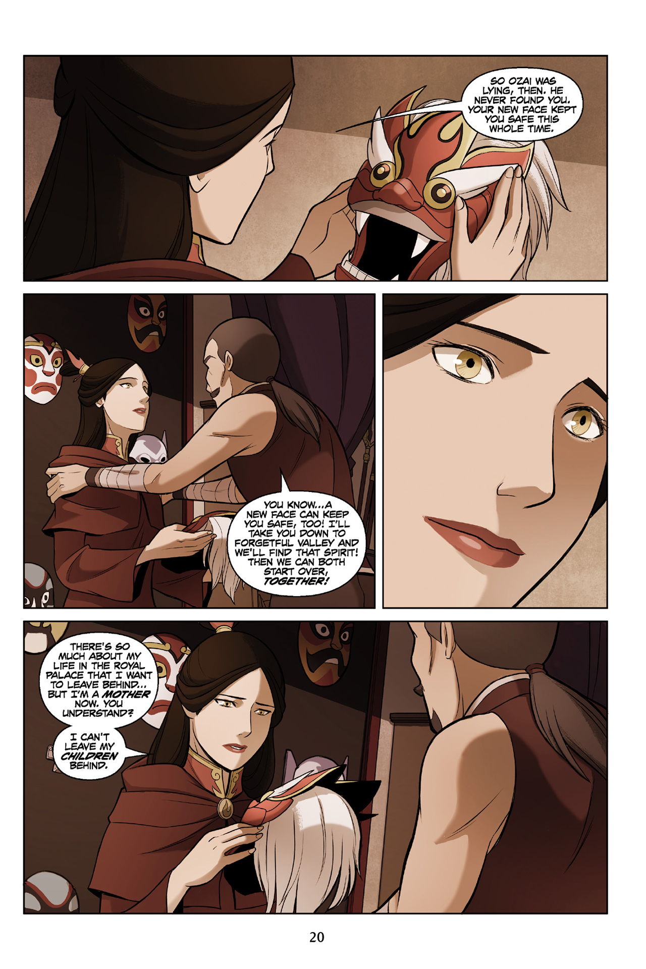 Read online Nickelodeon Avatar: The Last Airbender - The Search comic -  Issue # Part 3 - 21