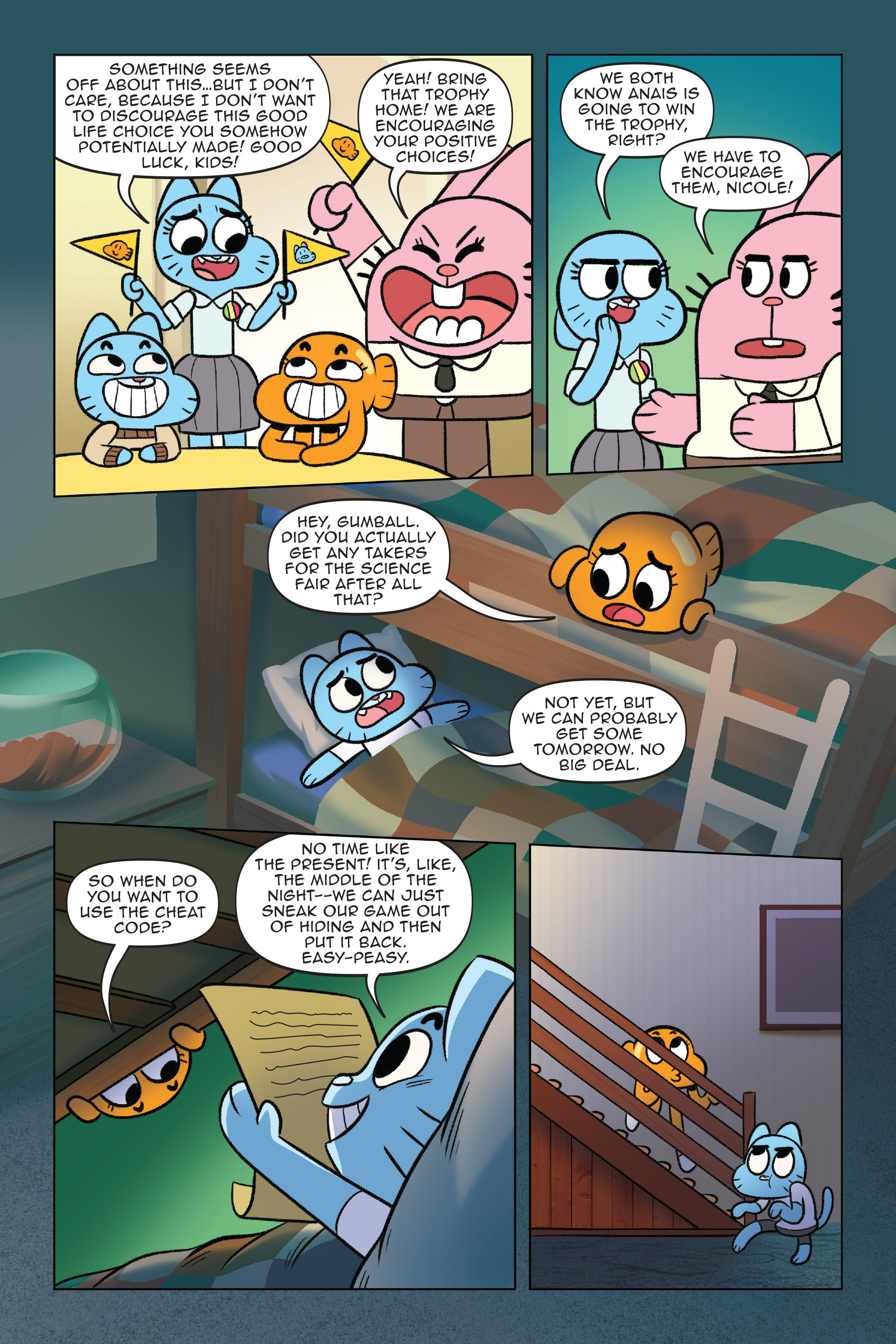 Read online The Amazing World of Gumball: Cheat Code comic -  Issue # Full - 32