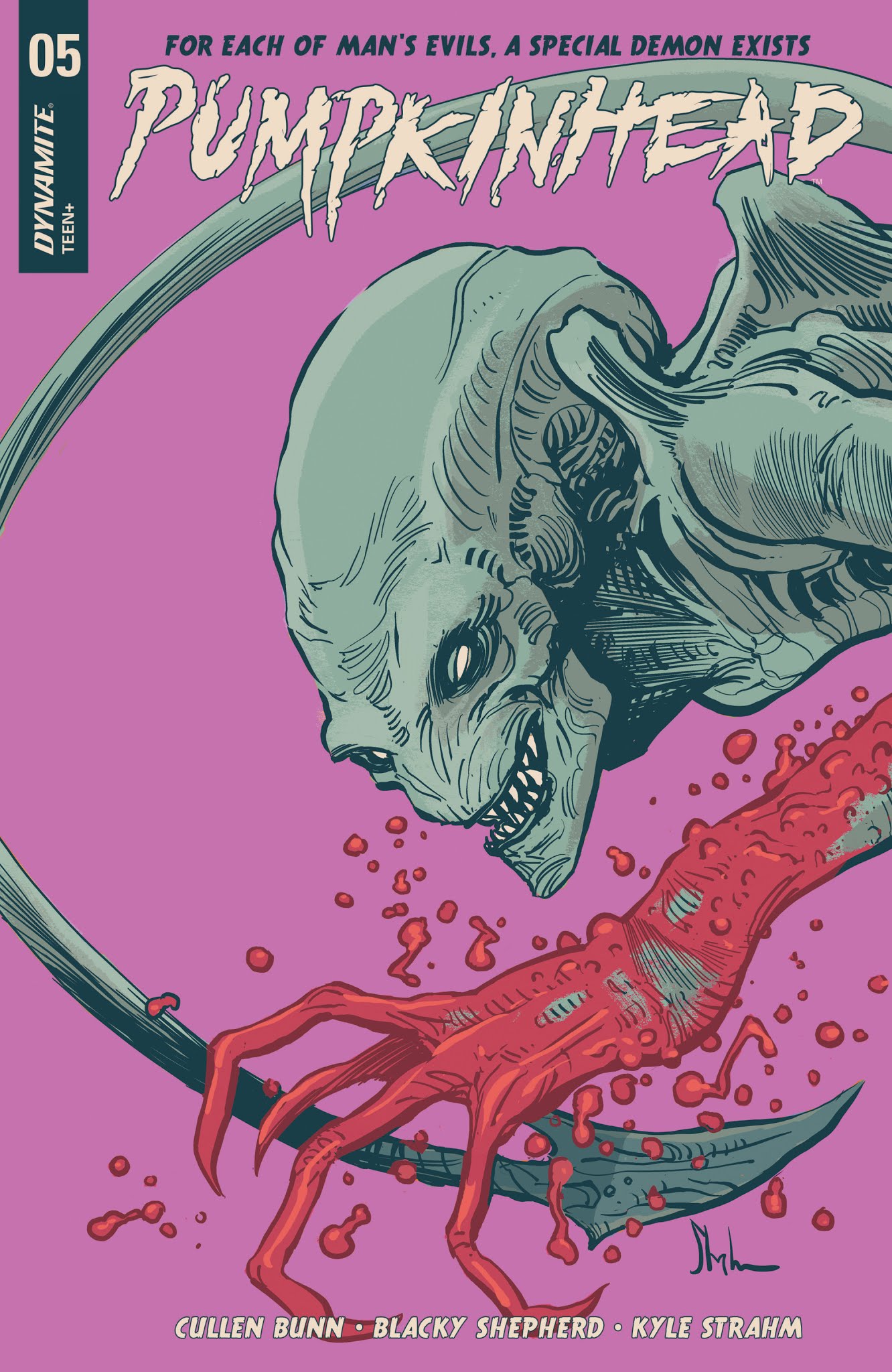 Read online Pumpkinhead comic -  Issue #5 - 1