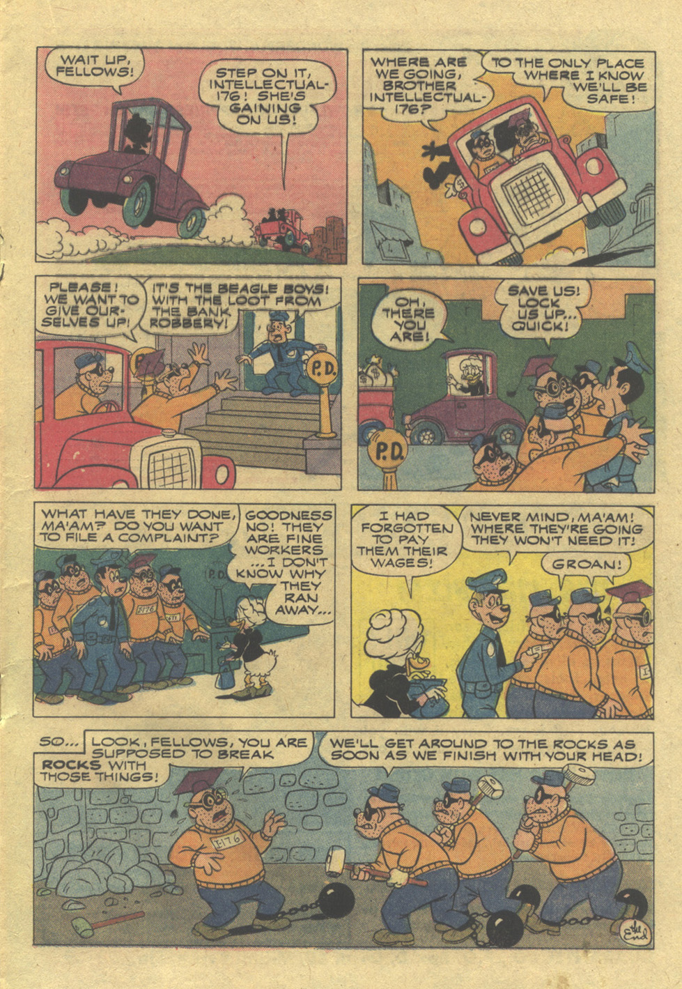 Read online Walt Disney THE BEAGLE BOYS comic -  Issue #20 - 17