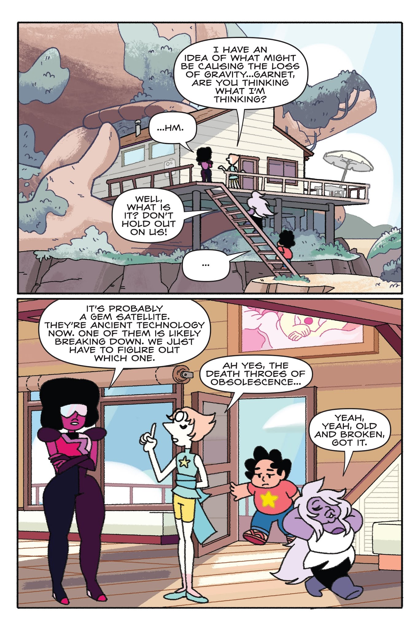 Read online Steven Universe: Anti-Gravity comic -  Issue # TPB - 52