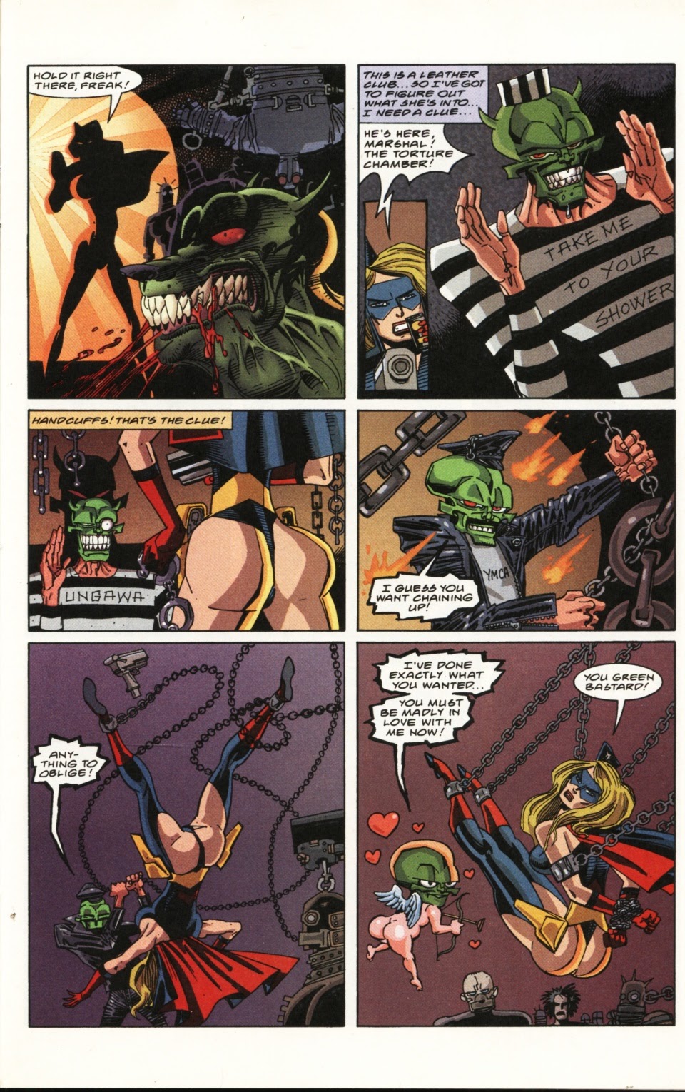 Read online The Mask/Marshal Law comic -  Issue #2 - 11