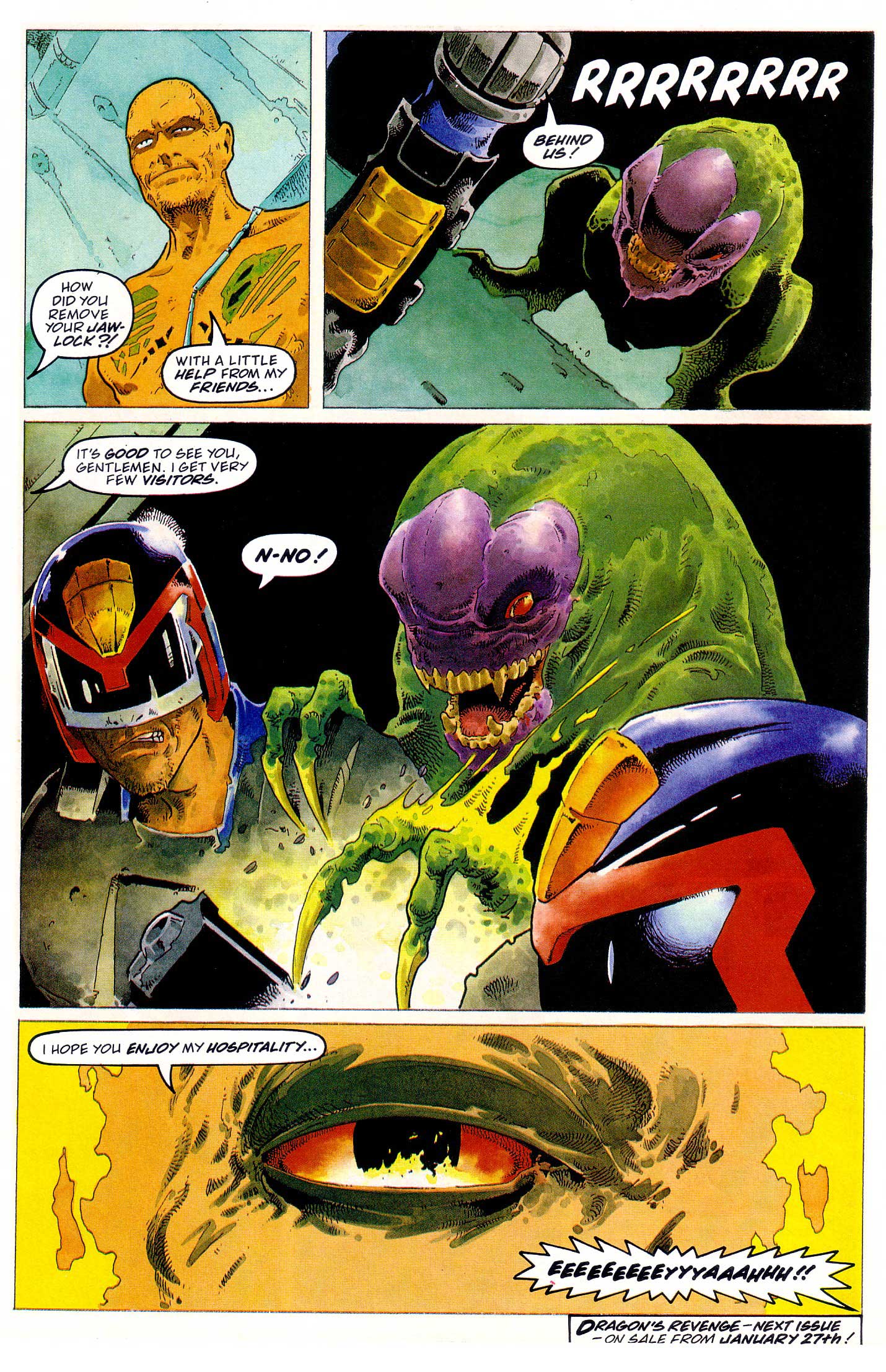 Read online Judge Dredd Lawman of the Future comic -  Issue #14 - 29