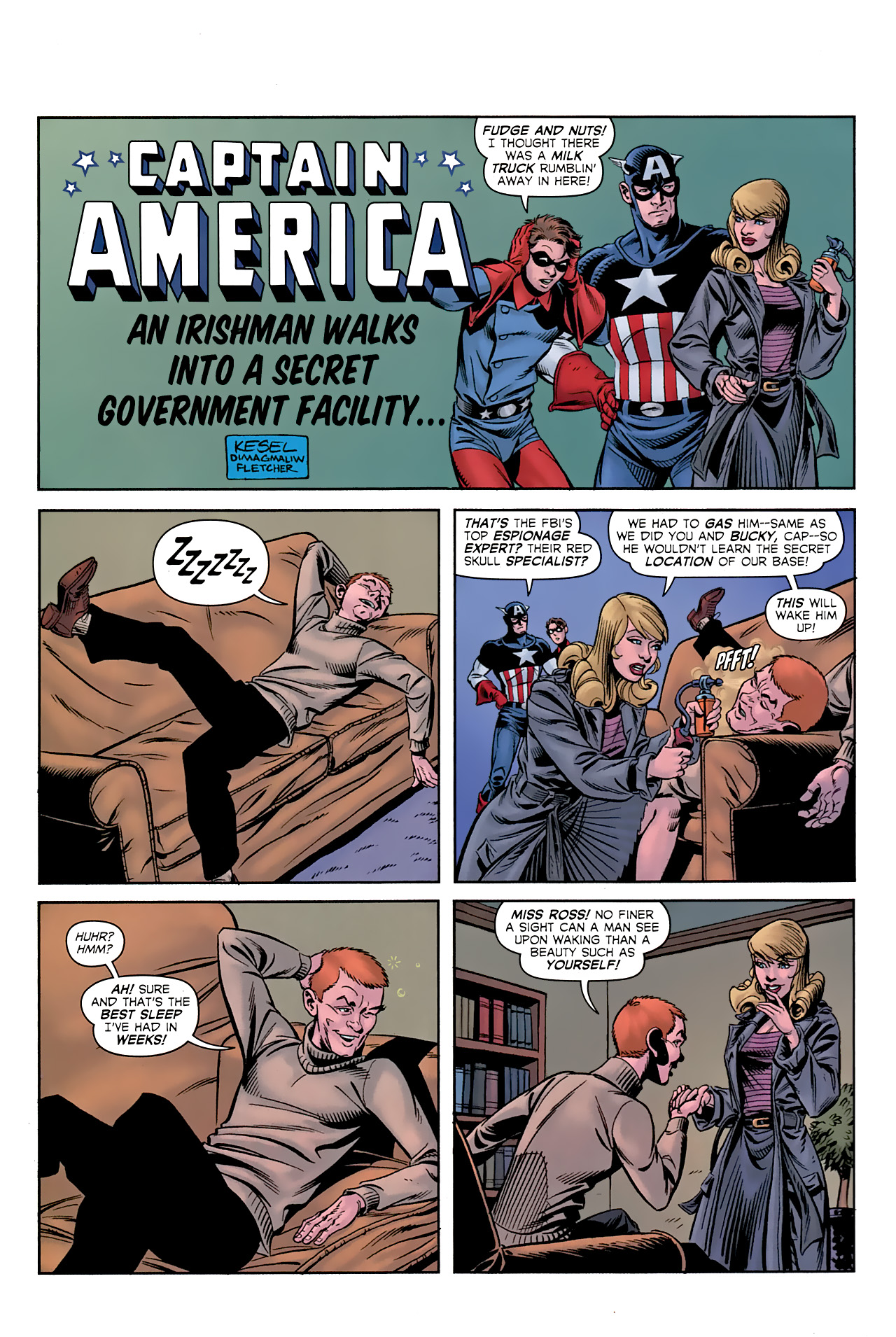 Captain America: The 1940s Newspaper Strip 1 Page 26