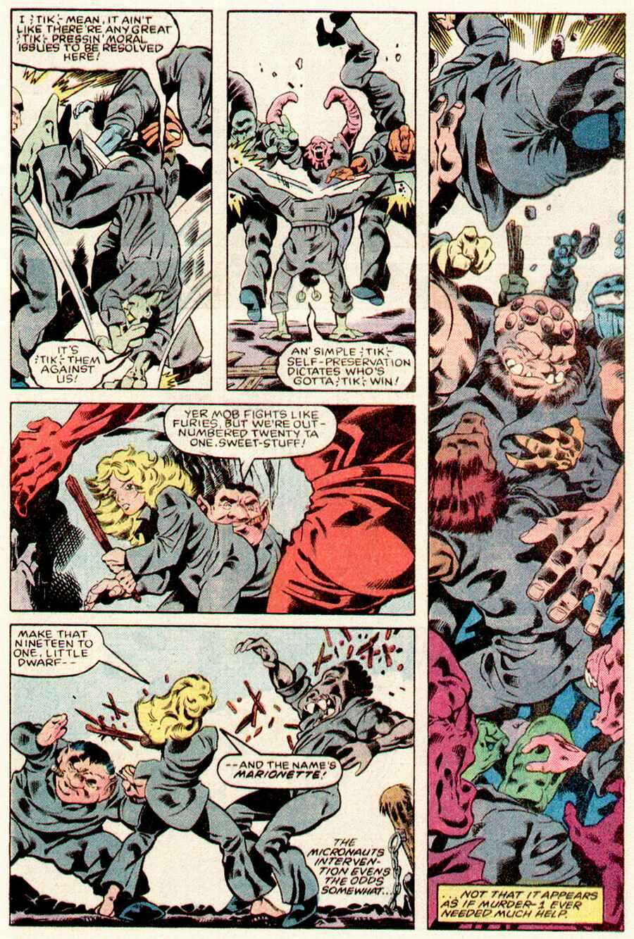 Read online Micronauts (1979) comic -  Issue #54 - 19