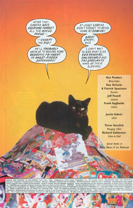 Read online Archie & Friends "A Halloween Tale" comic -  Issue # Full - 8