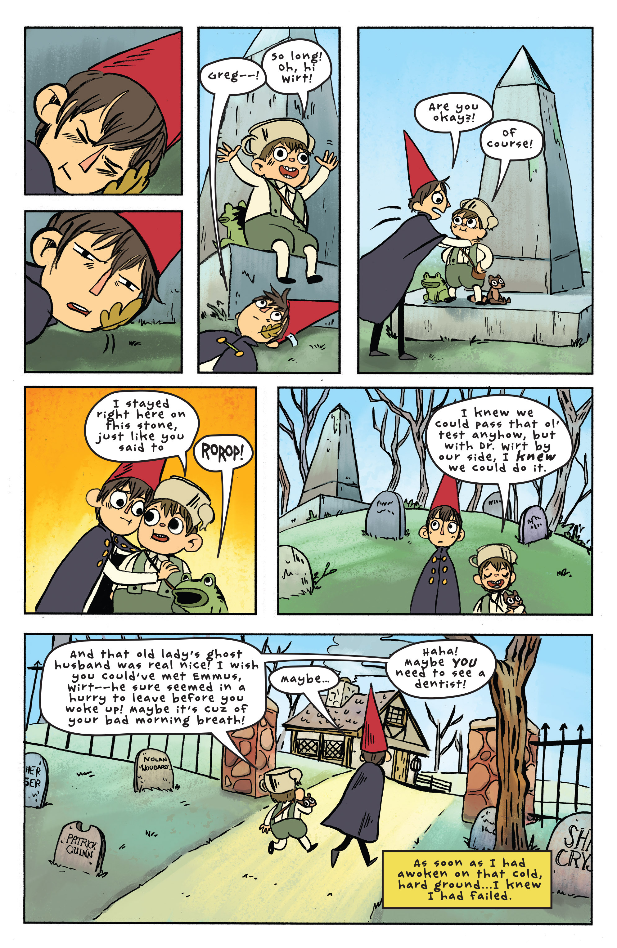 Read online Over the Garden Wall (2016) comic -  Issue #6 - 23