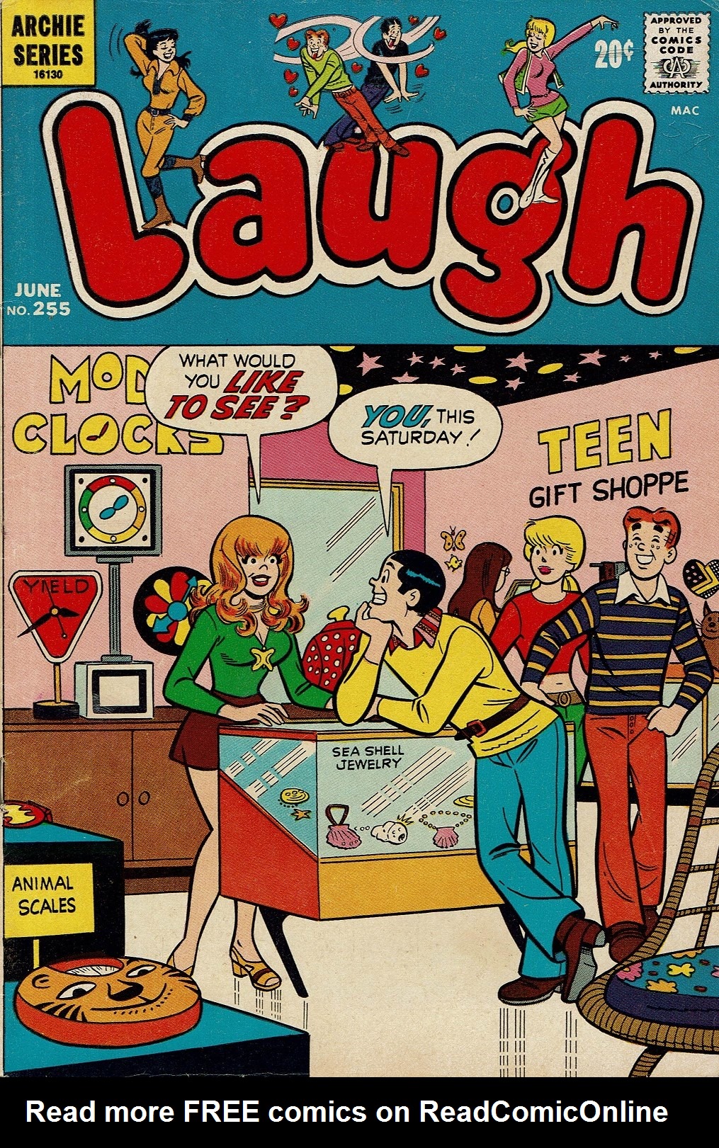Read online Laugh (Comics) comic -  Issue #255 - 1