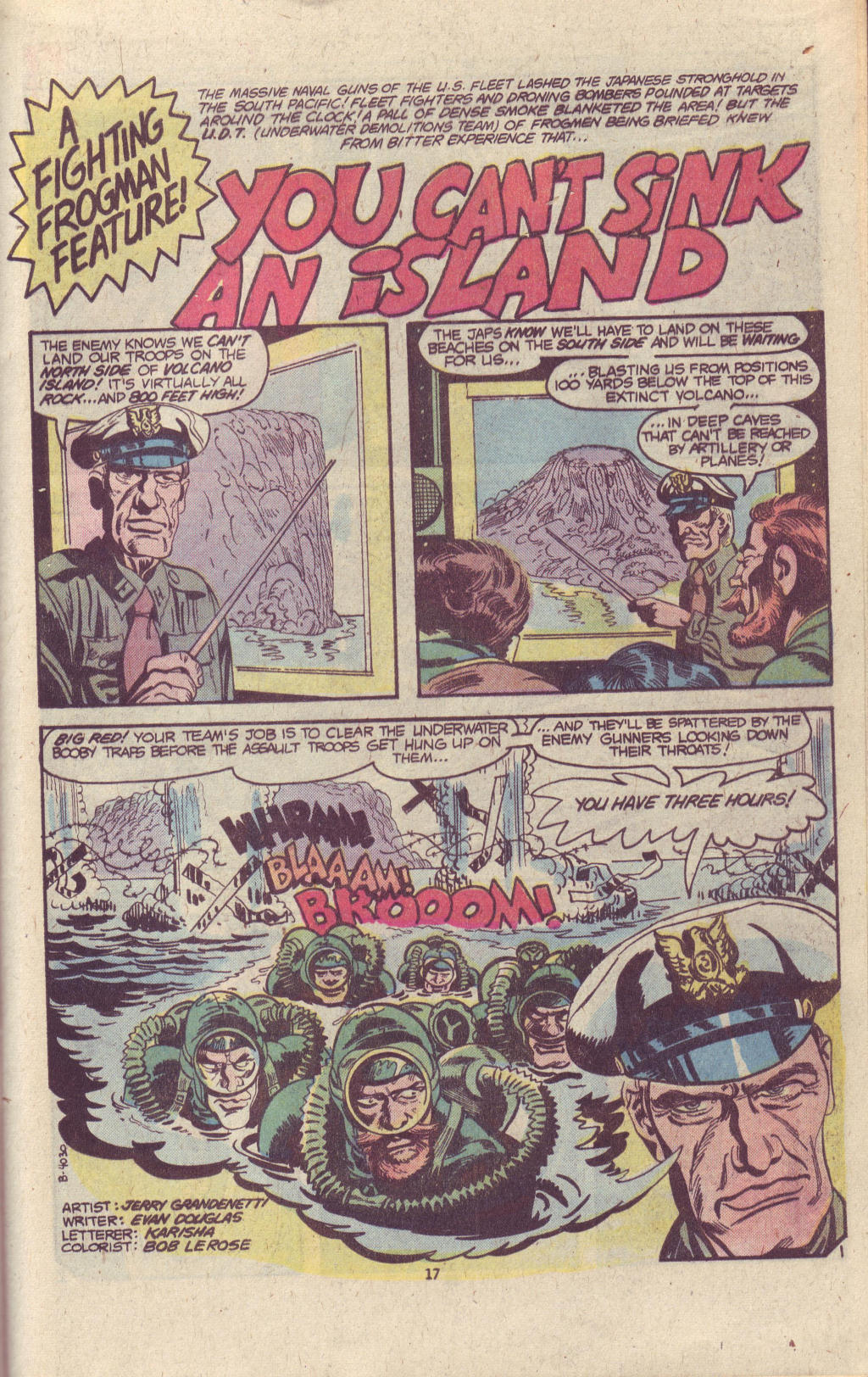 Read online G.I. Combat (1952) comic -  Issue #211 - 17
