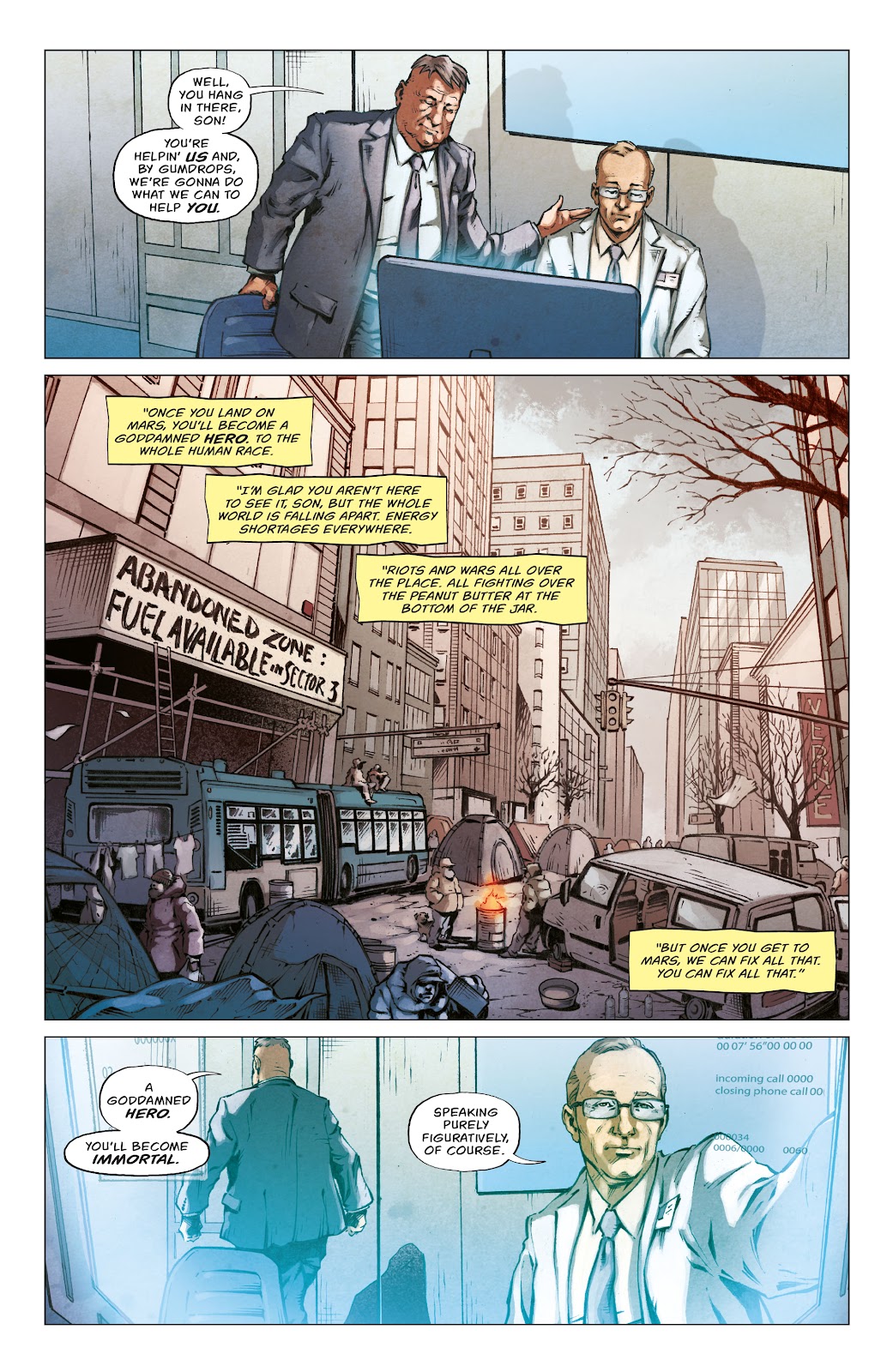 Traveling To Mars issue 3 - Page 5