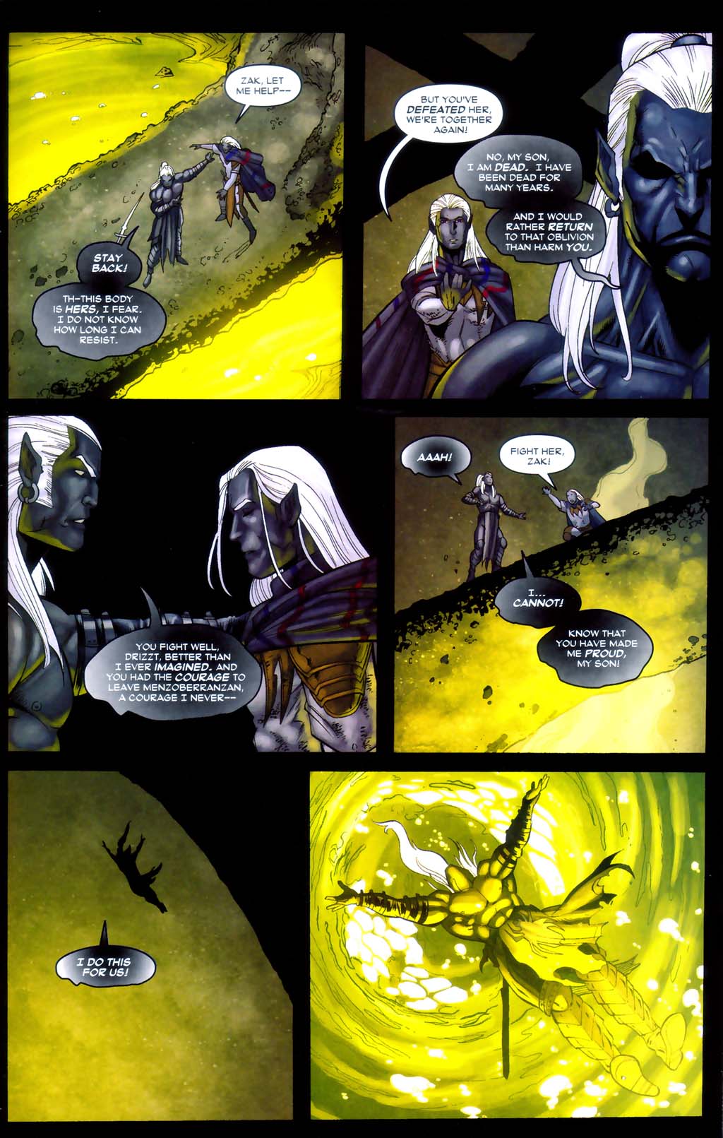 Read online Forgotten Realms: Exile comic -  Issue #3 - 38